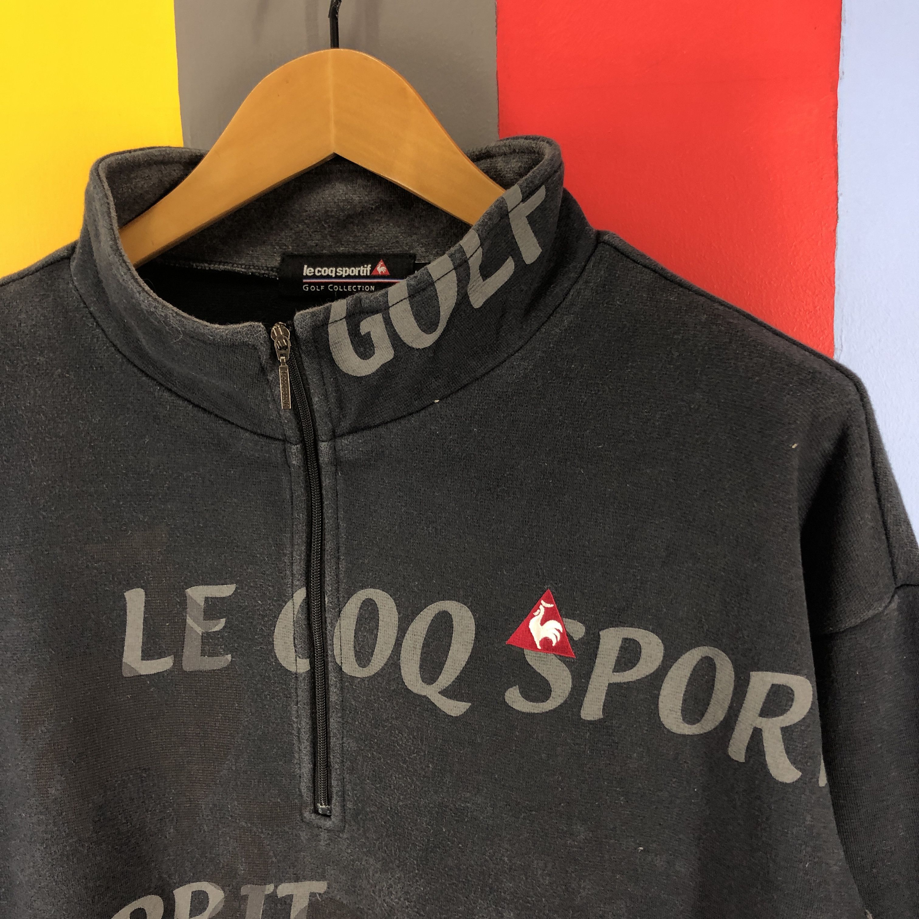 Le Coq Sportif LE COQ SPORTIF GOLF Turtle Neck Sweatshirt #1033/J Size US XL / EU 56 / 4 - 2 Thumbnail