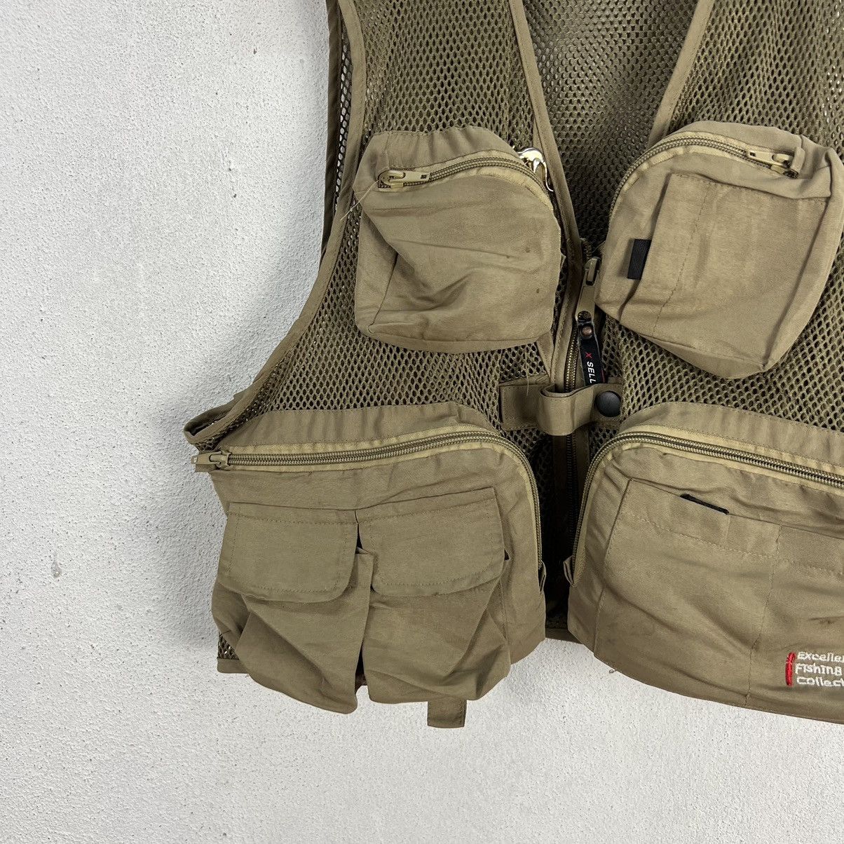Japanese Brand VINTAGE VEST MULTI POCKET UTILITY FISHING A LANGUAGE JAPAN Size US L / EU 52-54 / 3 - 3 Thumbnail