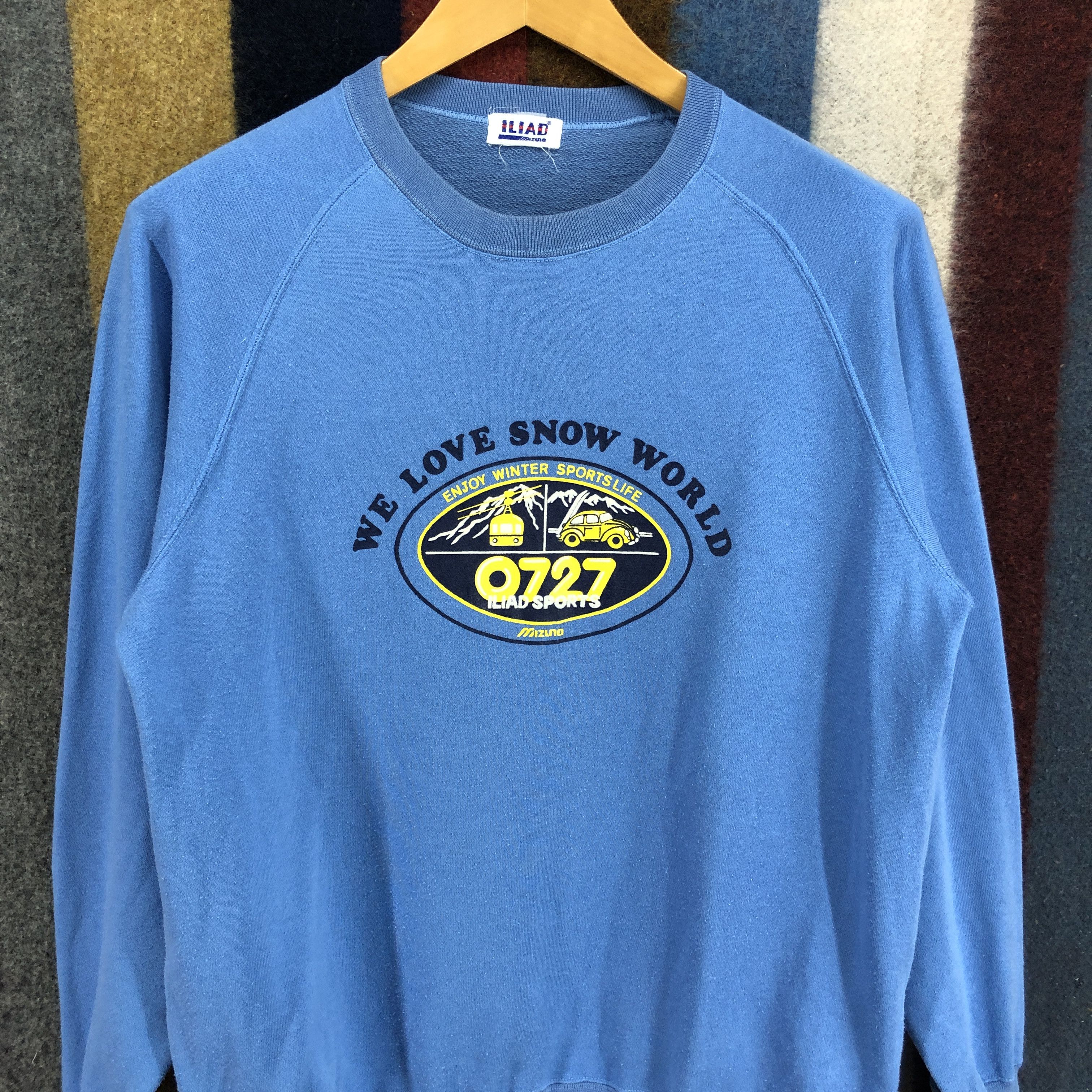 Mizuno ILIAD by MIZUNO Crew Neck Sweatshirt #0562/X Size US M / EU 48-50 / 2 - 2 Thumbnail