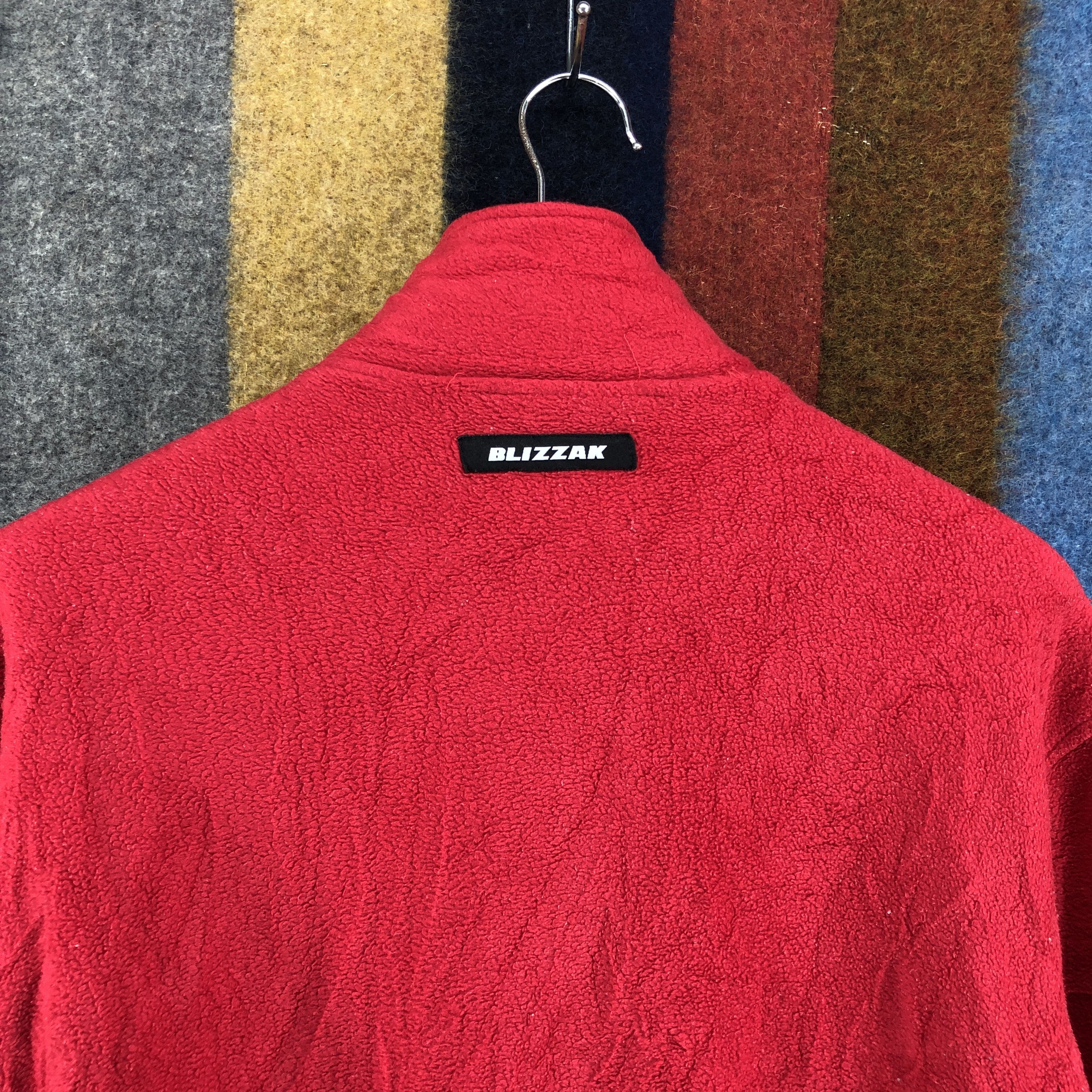Other BLIZZAK Zipper Fleece Turtle Neck #0217/J Size US M / EU 48-50 / 2 - 2 Thumbnail