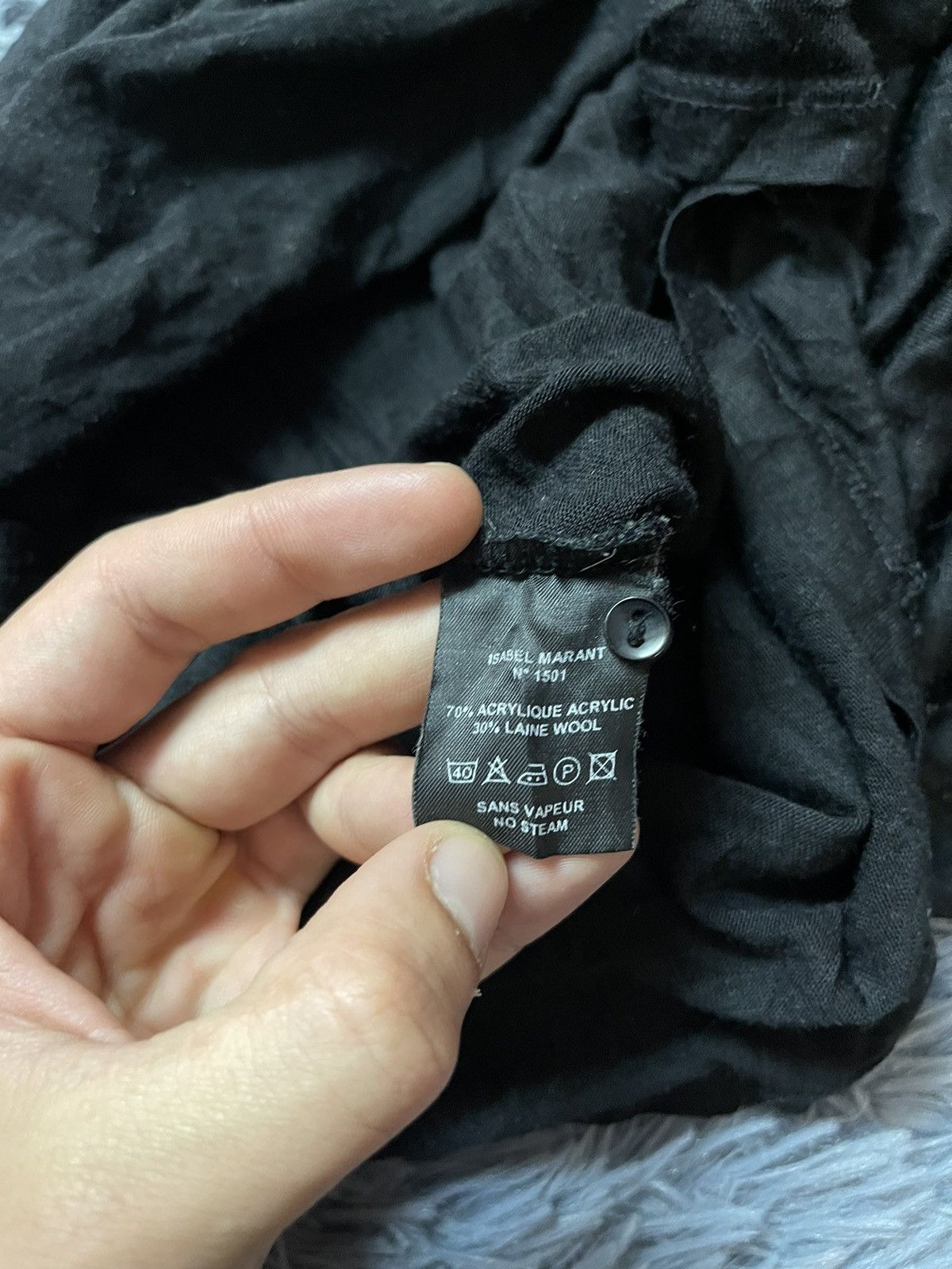 Isabel Marant × Isabel Marant Etoile × Vintage Isabel Marant vintage 90s wool minimalist dress Size S / US 4 / IT 40 - 4 Thumbnail