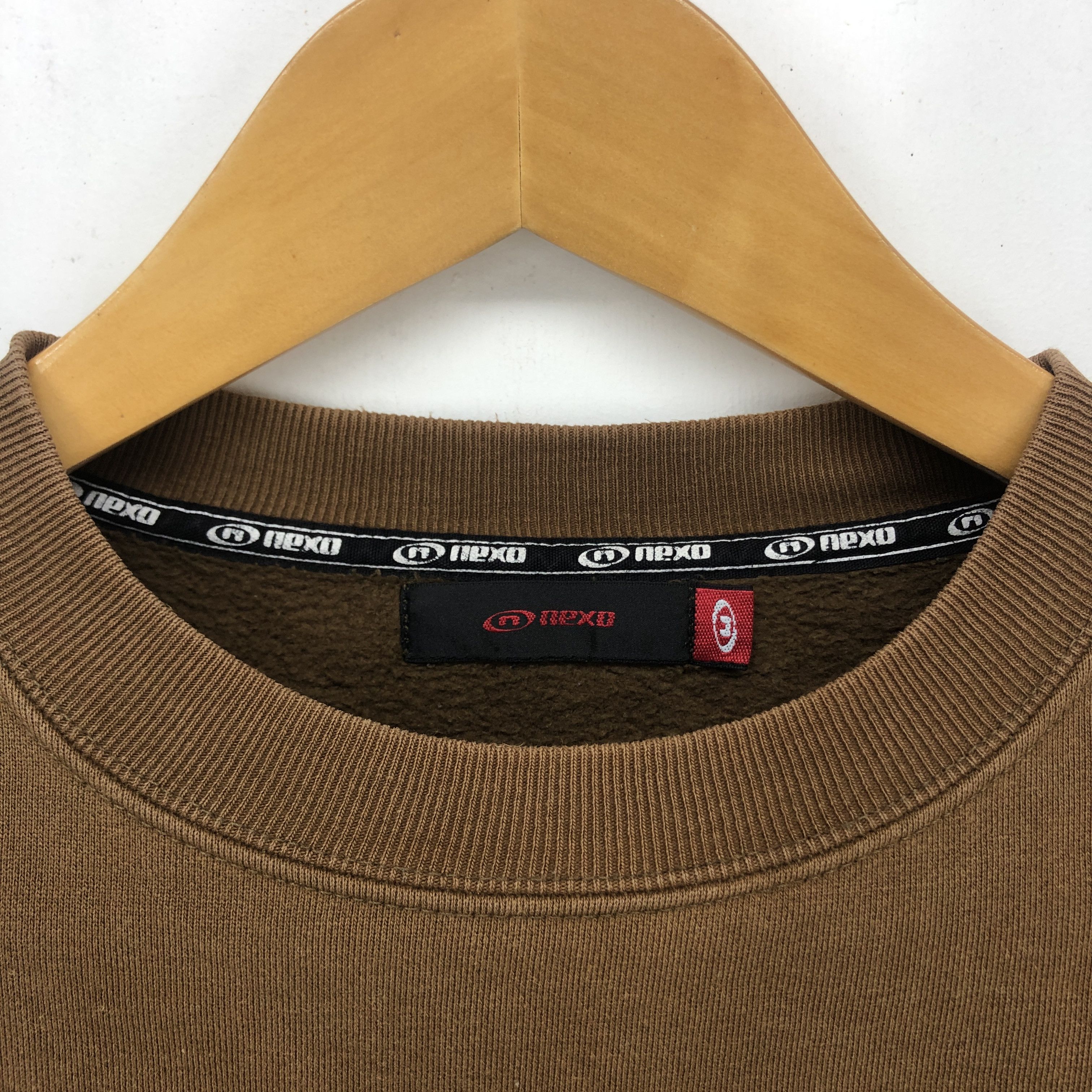 Japanese Brand NEXO RASTA Crew Neck Sweatshirt #1294-45 Size US M / EU 48-50 / 2 - 6 Thumbnail