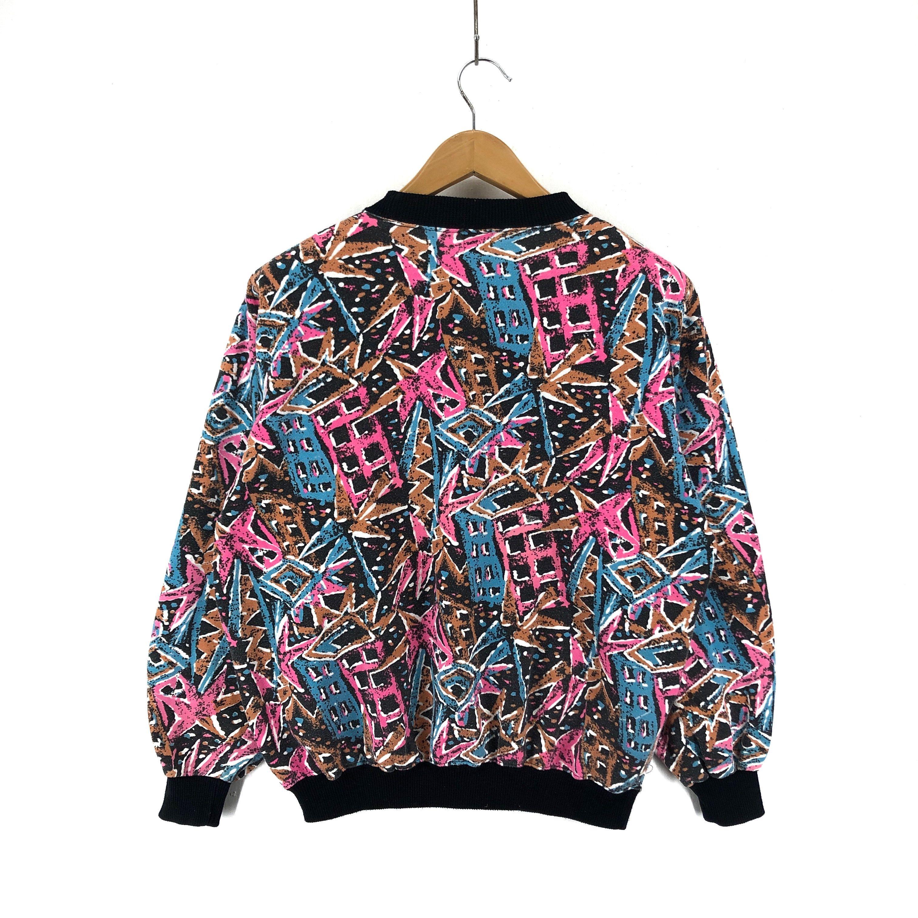 Vintage 90s Vintage LOCAL MASTER Sweatshirt Art Design #1995-53 Size US M / EU 48-50 / 2 - 4 Thumbnail