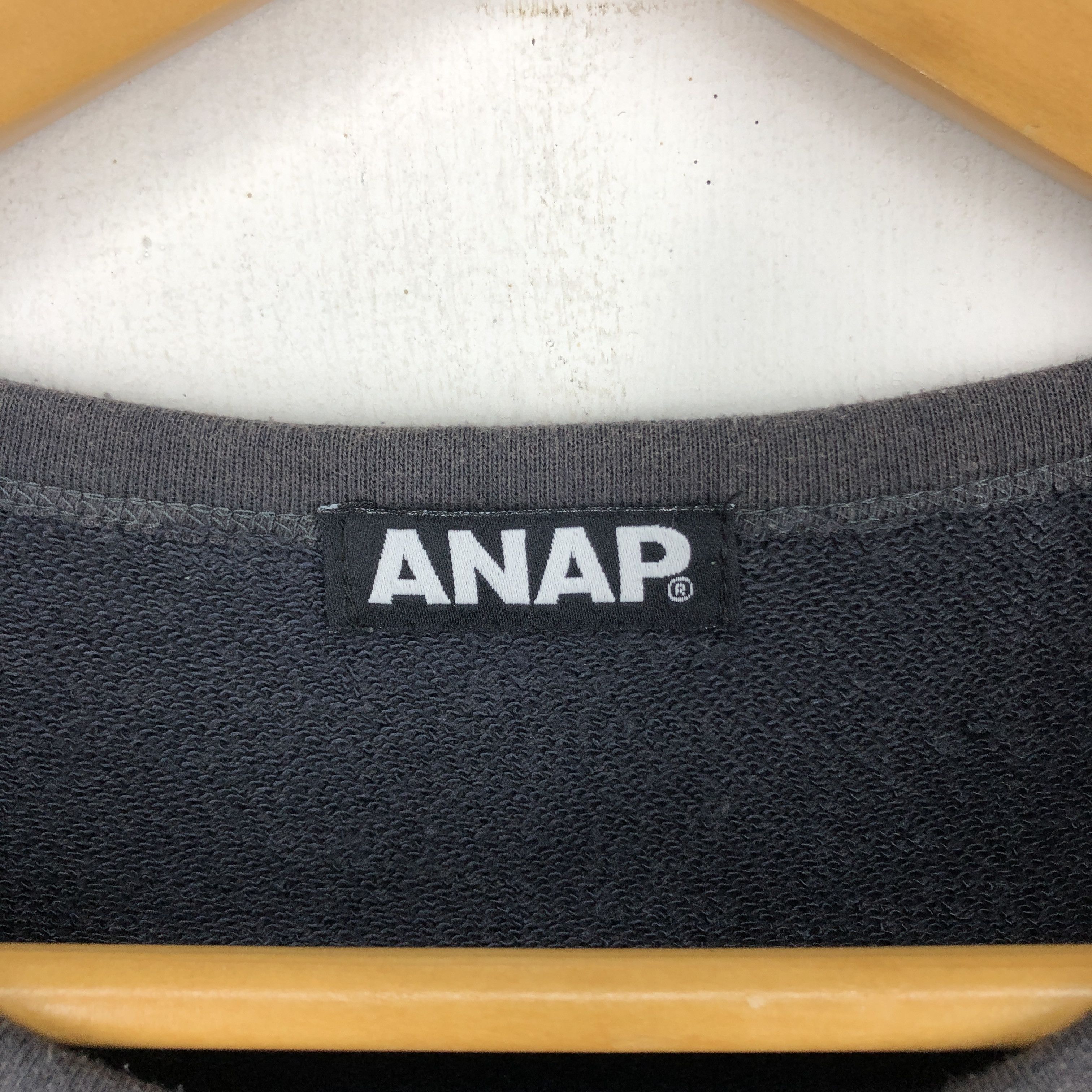 Japanese Brand ANAP Women Crew Neck Sweatshirt #2449-74 Size M / US 6-8 / IT 42-44 - 6 Thumbnail