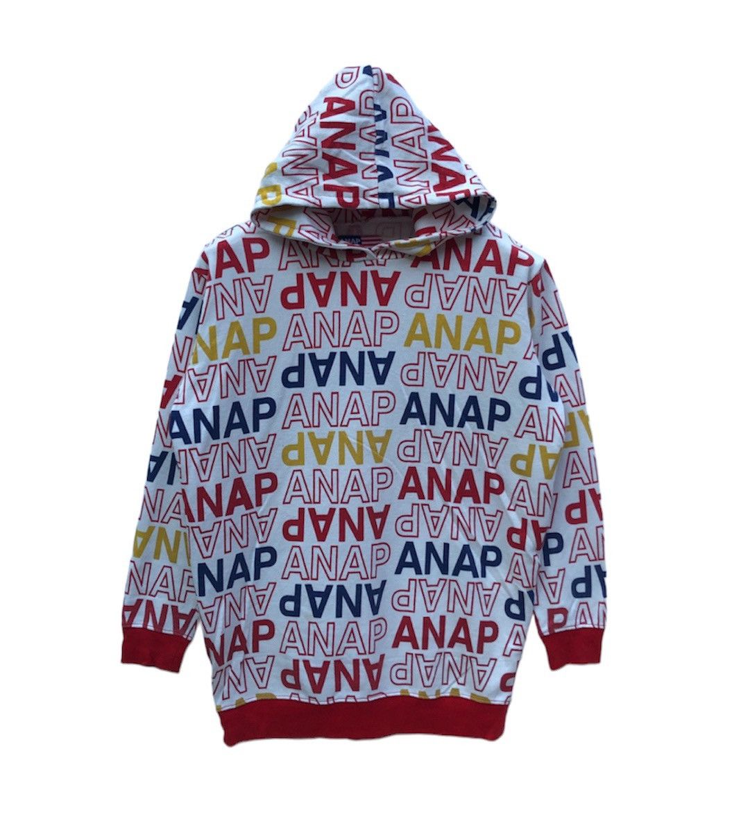 Japanese Brand ANAP Women Hoodie Pullover #0501-14 Size L / US 10 / IT 46 - 1 Thumbnail