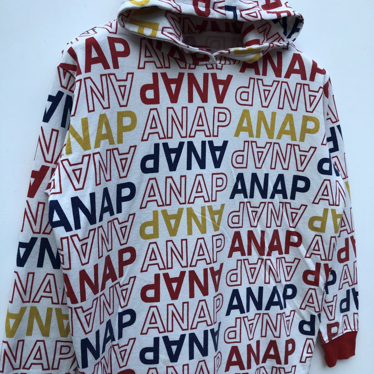 Japanese Brand ANAP Women Hoodie Pullover #0501-14 Size L / US 10 / IT 46 - 2 Thumbnail