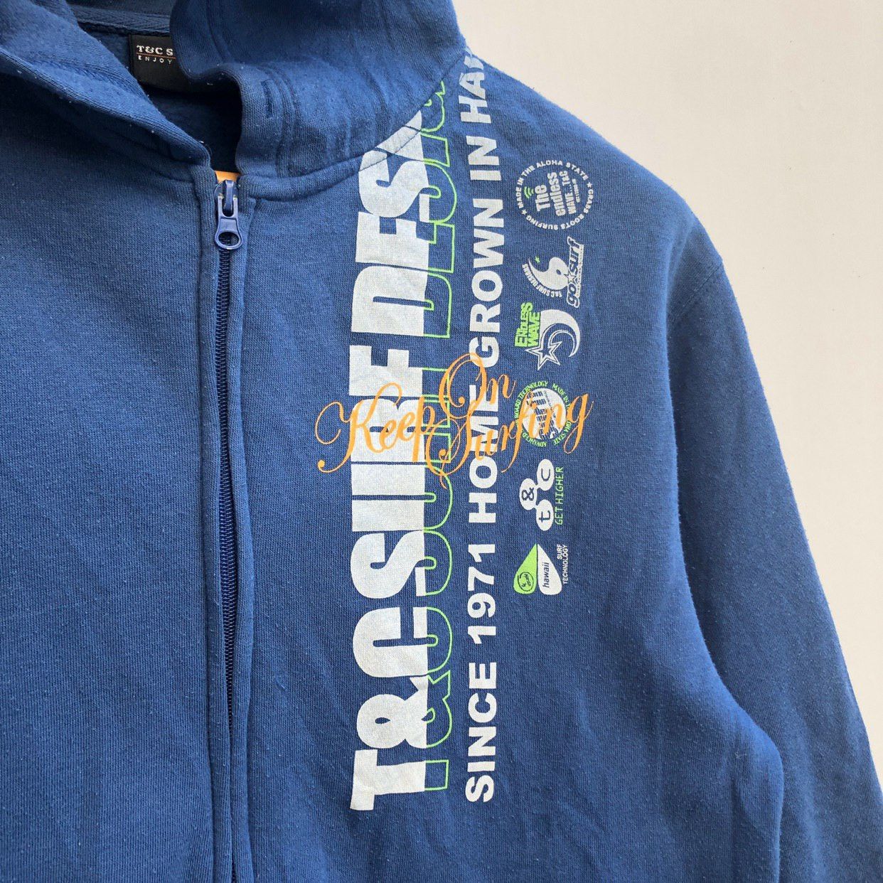 T&C SURF DESIGN Zipper Hoodie #0285-16