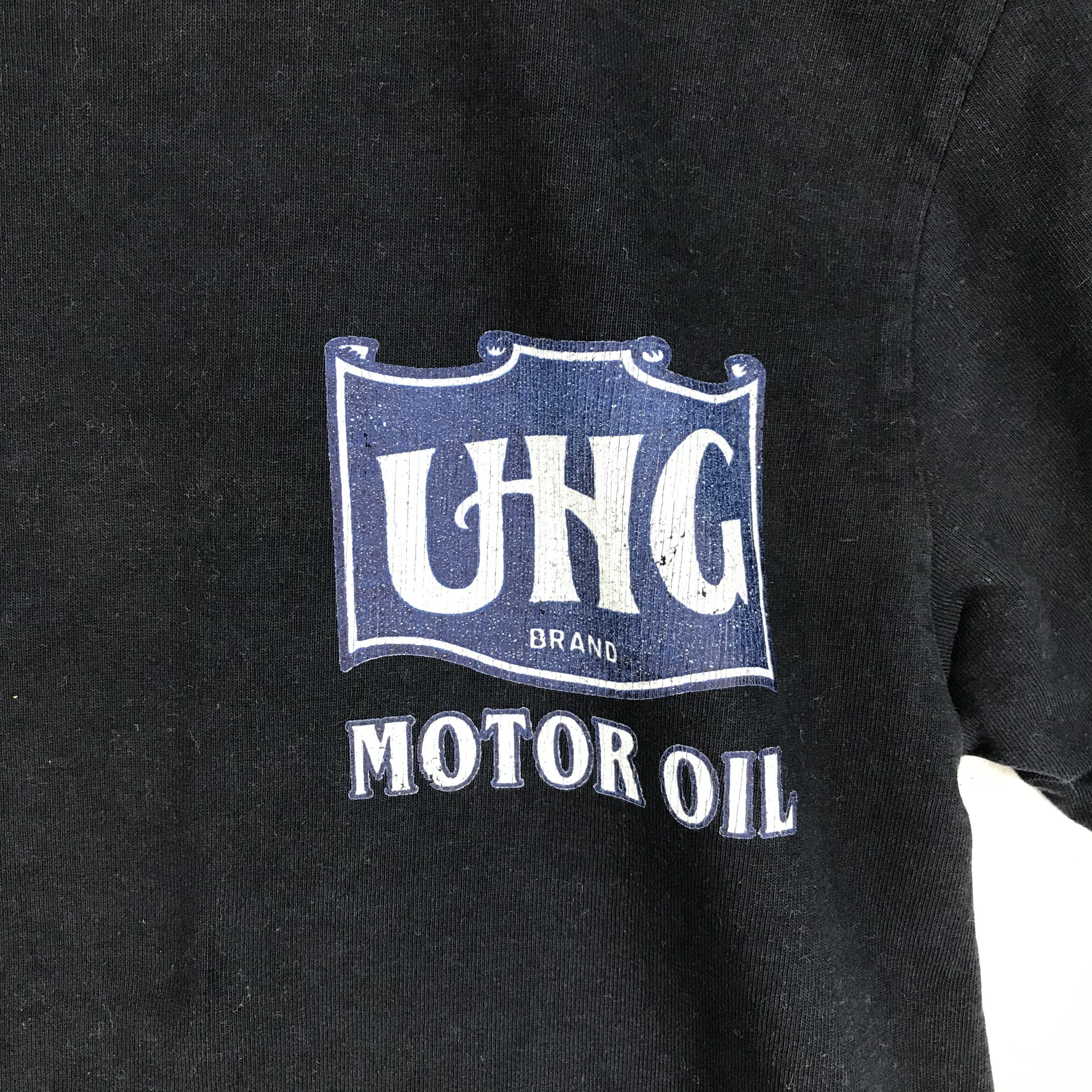 Pherrow's UHG MOTOR OIL by PHERROWS Crew Neck T Shirt #2310-80 Size US S / EU 44-46 / 1 - 5 Thumbnail