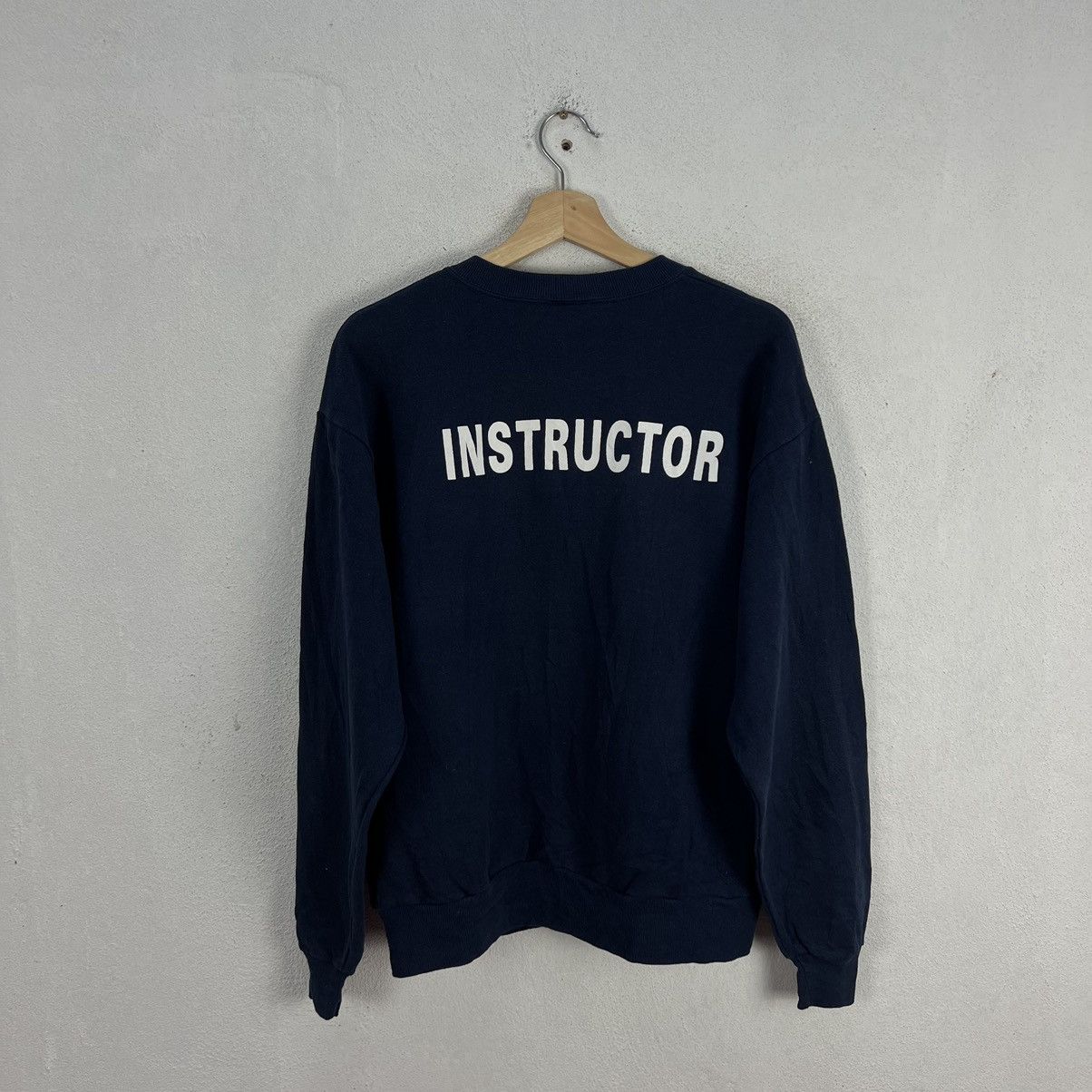 Japanese Brand VINTAGE INSTRUCTOR AIR FORCE SWEATSHIRT BIG LOGO ARMY STYLE Size US M / EU 48-50 / 2 - 7 Thumbnail