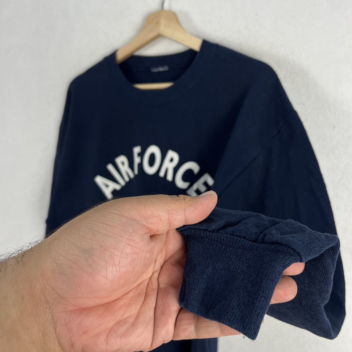 Japanese Brand VINTAGE INSTRUCTOR AIR FORCE SWEATSHIRT BIG LOGO ARMY STYLE Size US M / EU 48-50 / 2 - 5 Thumbnail