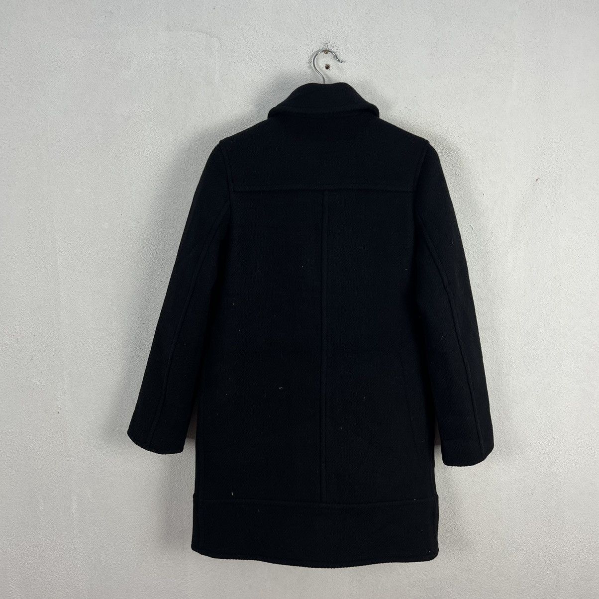 Courreges ICONIC BLACK COURREGES LONG WOOL JACKET Size US M / EU 48-50 / 2 - 7 Thumbnail