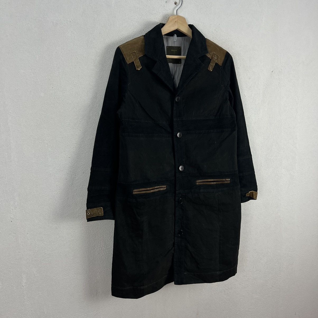 Japanese Brand VINTAGE INBREED LONG JACKET MADE IN JAPAN Size US M / EU 48-50 / 2 - 2 Thumbnail