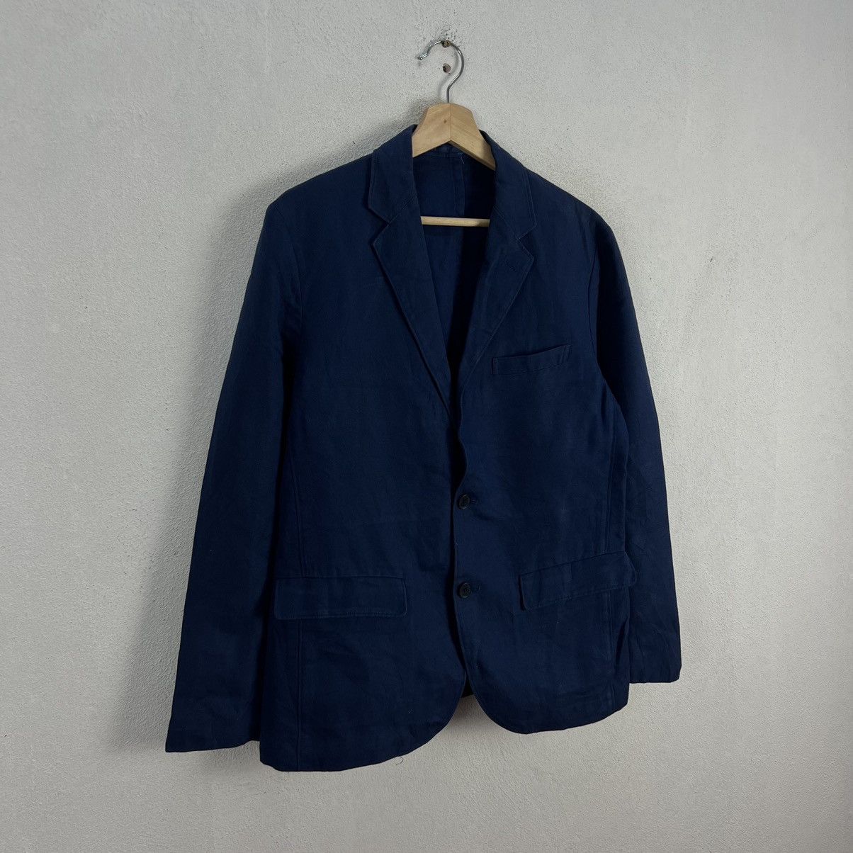 Japanese Brand VINTAGE HIKORY CHORE JACKET LACOSTE JAPAN Size US M / EU 48-50 / 2 - 2 Thumbnail