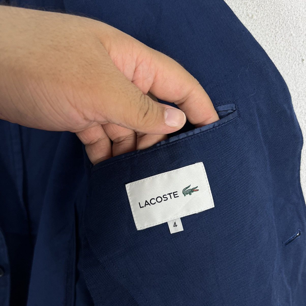 Japanese Brand VINTAGE HIKORY CHORE JACKET LACOSTE JAPAN Size US M / EU 48-50 / 2 - 9 Thumbnail