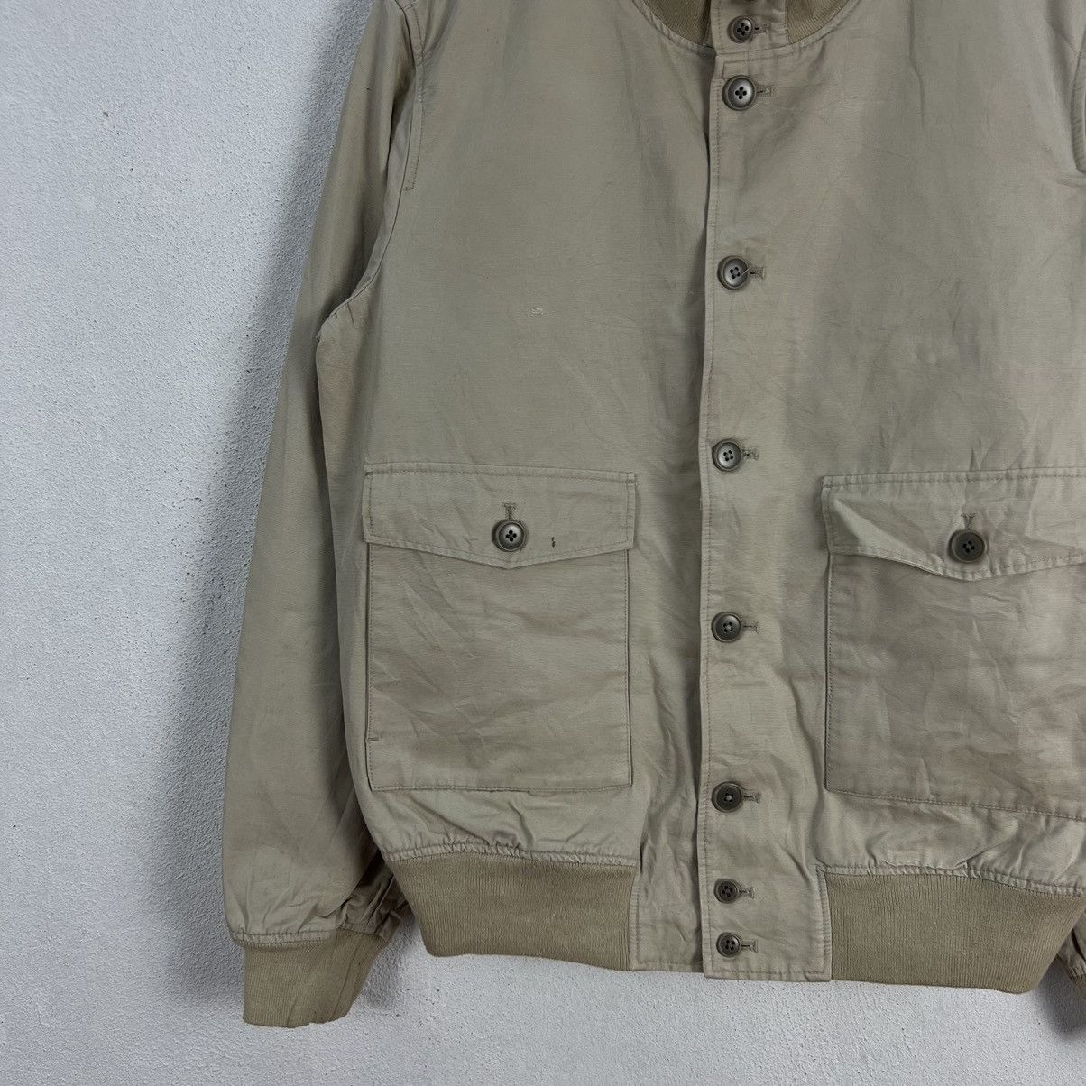 Japanese Brand VINTAGE LIGHT BOMBER JACKET PBI JAPAN INSPIRED ISSEY MIYAKE Size US L / EU 52-54 / 3 - 3 Thumbnail