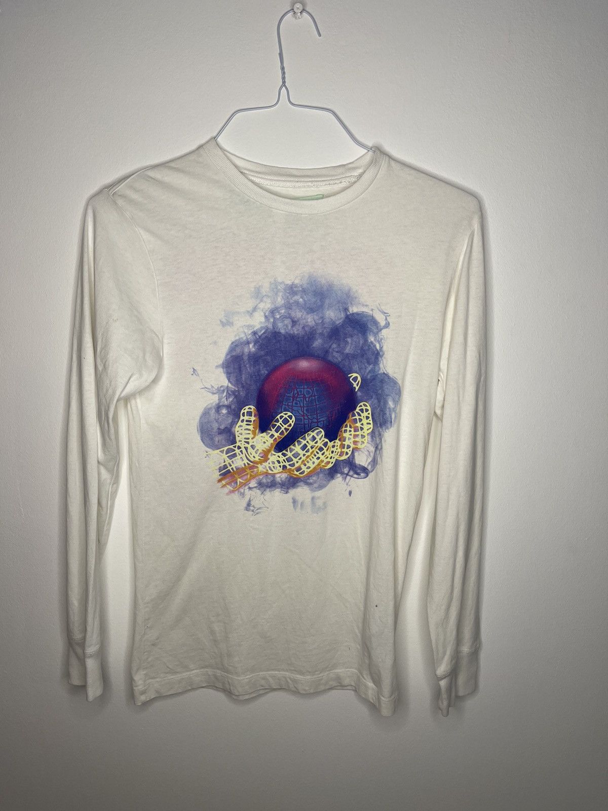 Off-White Off white world hand TEE Size US S / EU 44-46 / 1 - 6 Thumbnail