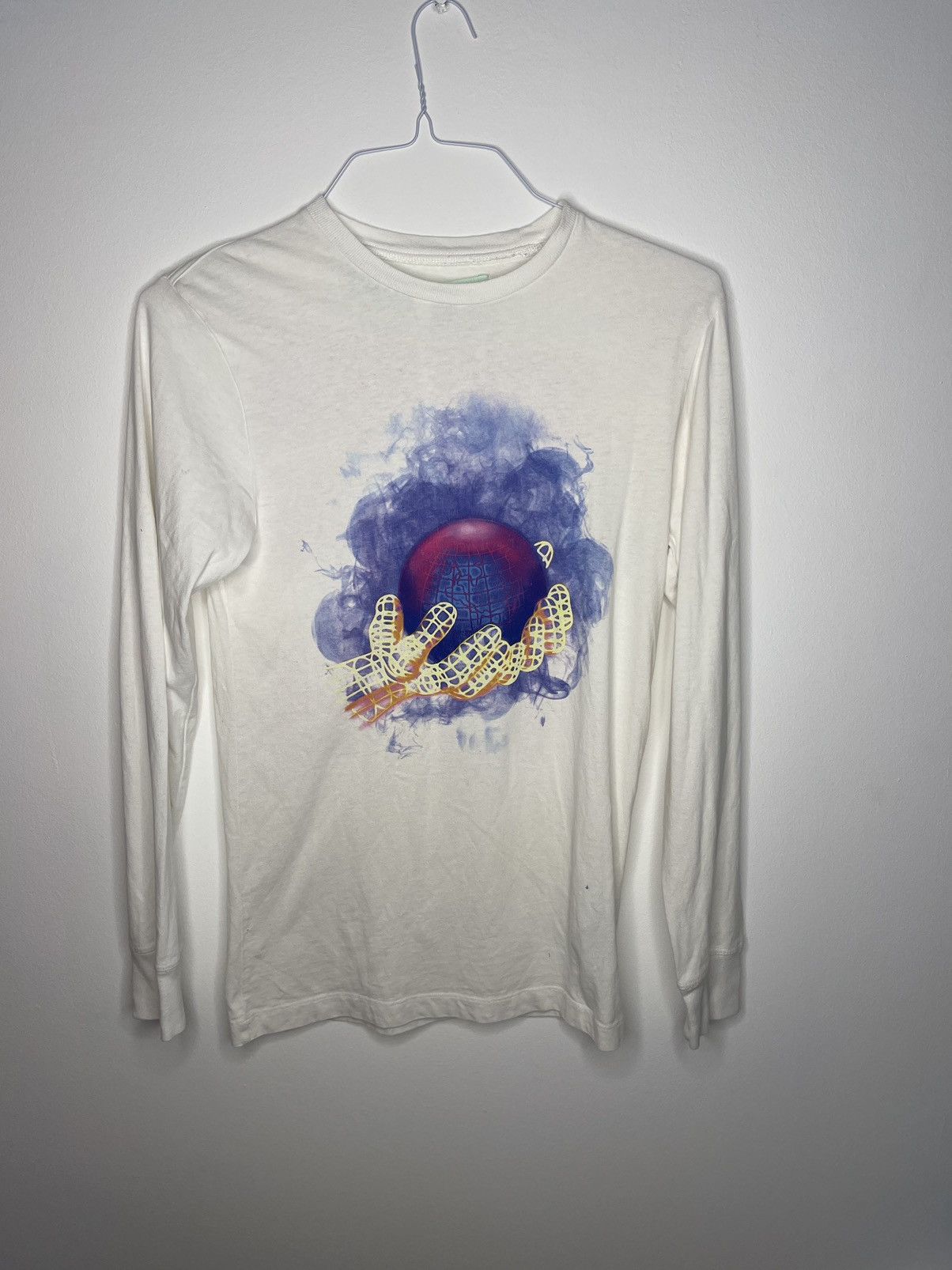 Off-White Off white world hand TEE Size US S / EU 44-46 / 1 - 7 Thumbnail