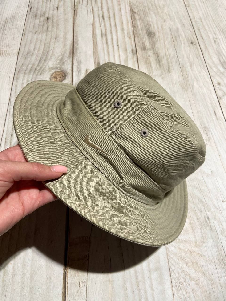 Nike Vintage Nike Panama Cap Hat 00s Swoosh Gorpcore Y2K Size ONE SIZE - 1 Thumbnail