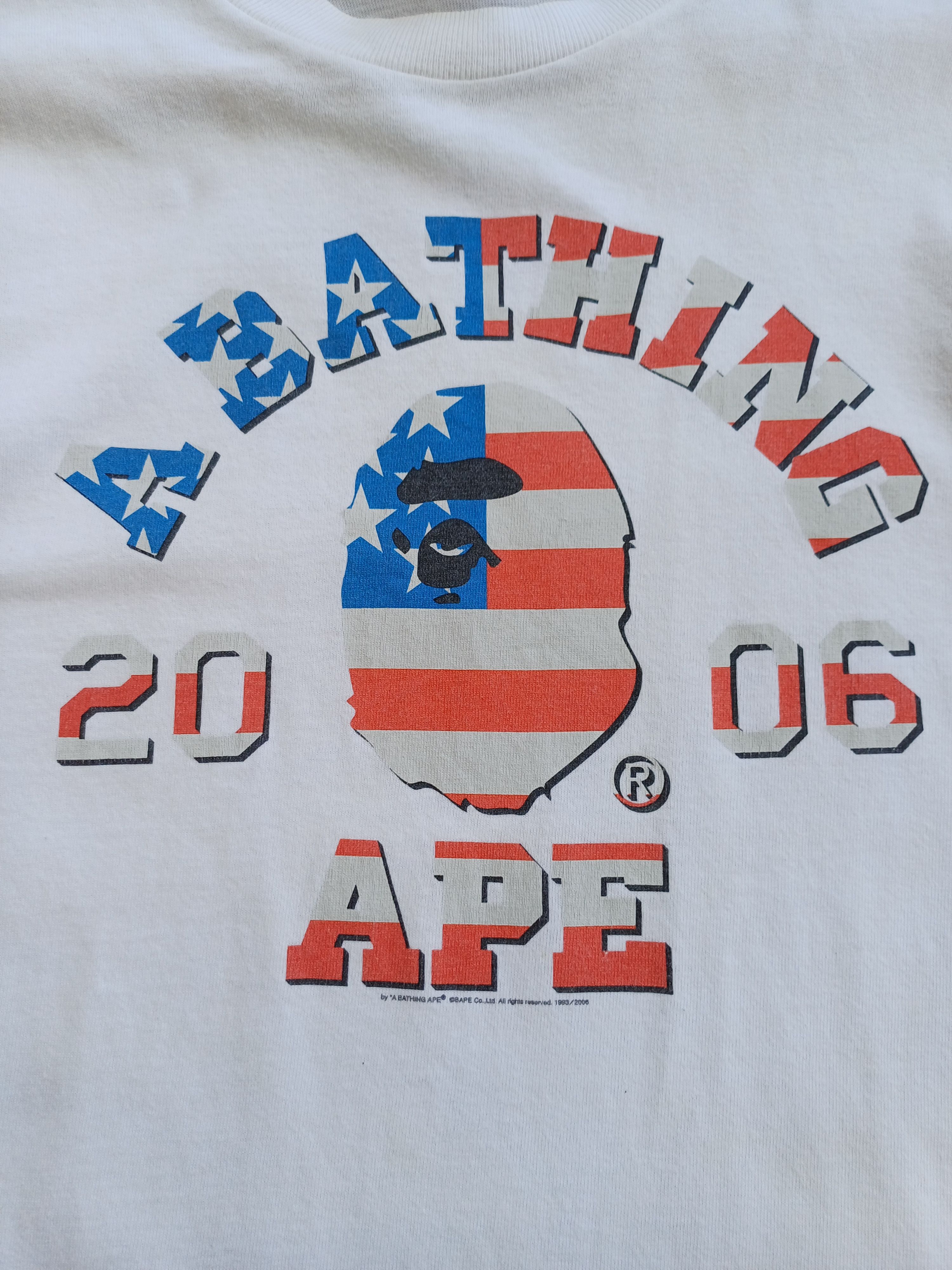 Bape 2006 Independence Day College Tee Size S / US 4 / IT 40 - 16 Thumbnail