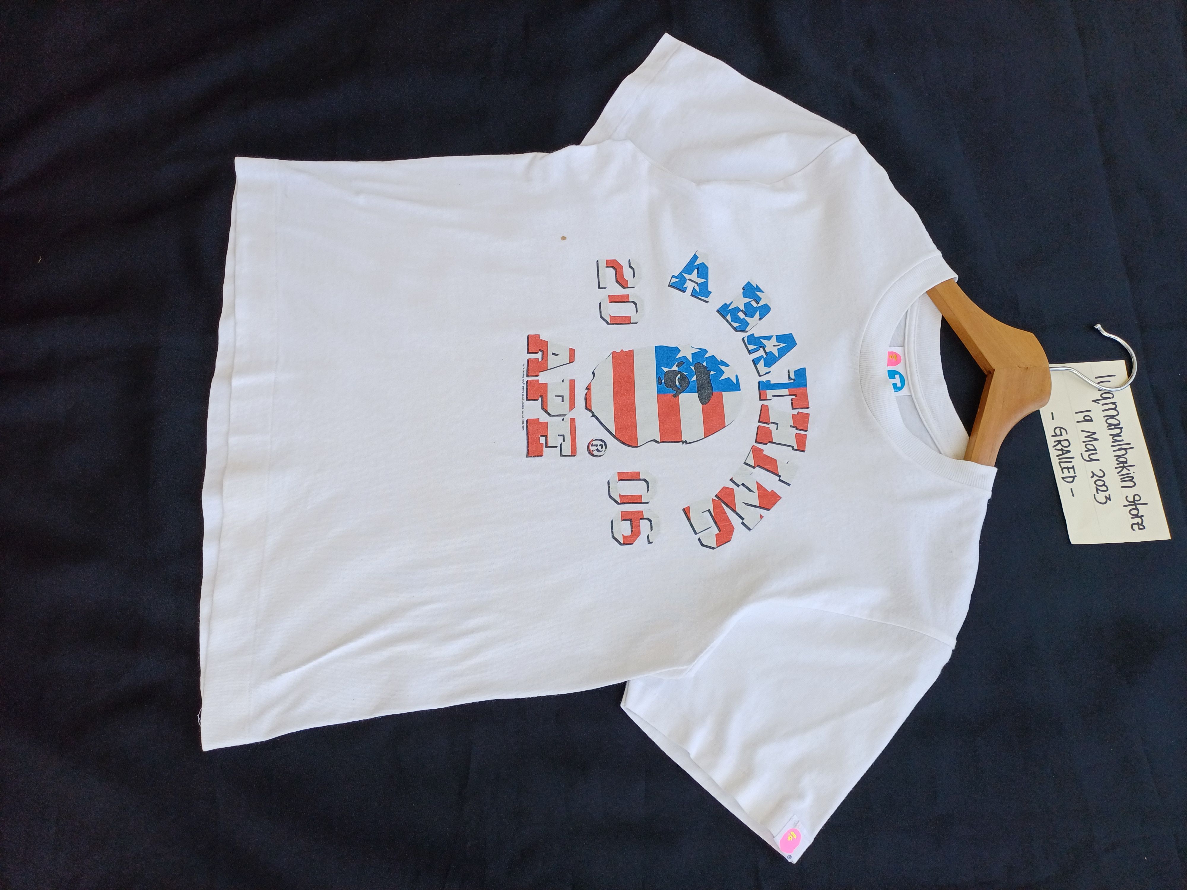 Bape 2006 Independence Day College Tee Size S / US 4 / IT 40 - 2 Thumbnail