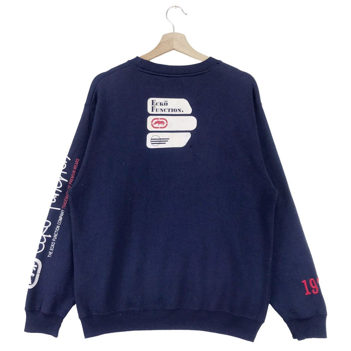 Ecko Unltd. Vintage Ecko Function Embroidered Logo Sweatshirts Size US M / EU 48-50 / 2 - 2 Thumbnail