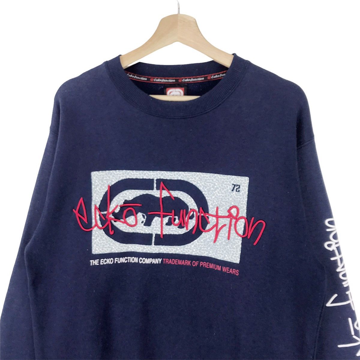 Ecko Unltd. Vintage Ecko Function Embroidered Logo Sweatshirts Size US M / EU 48-50 / 2 - 5 Thumbnail