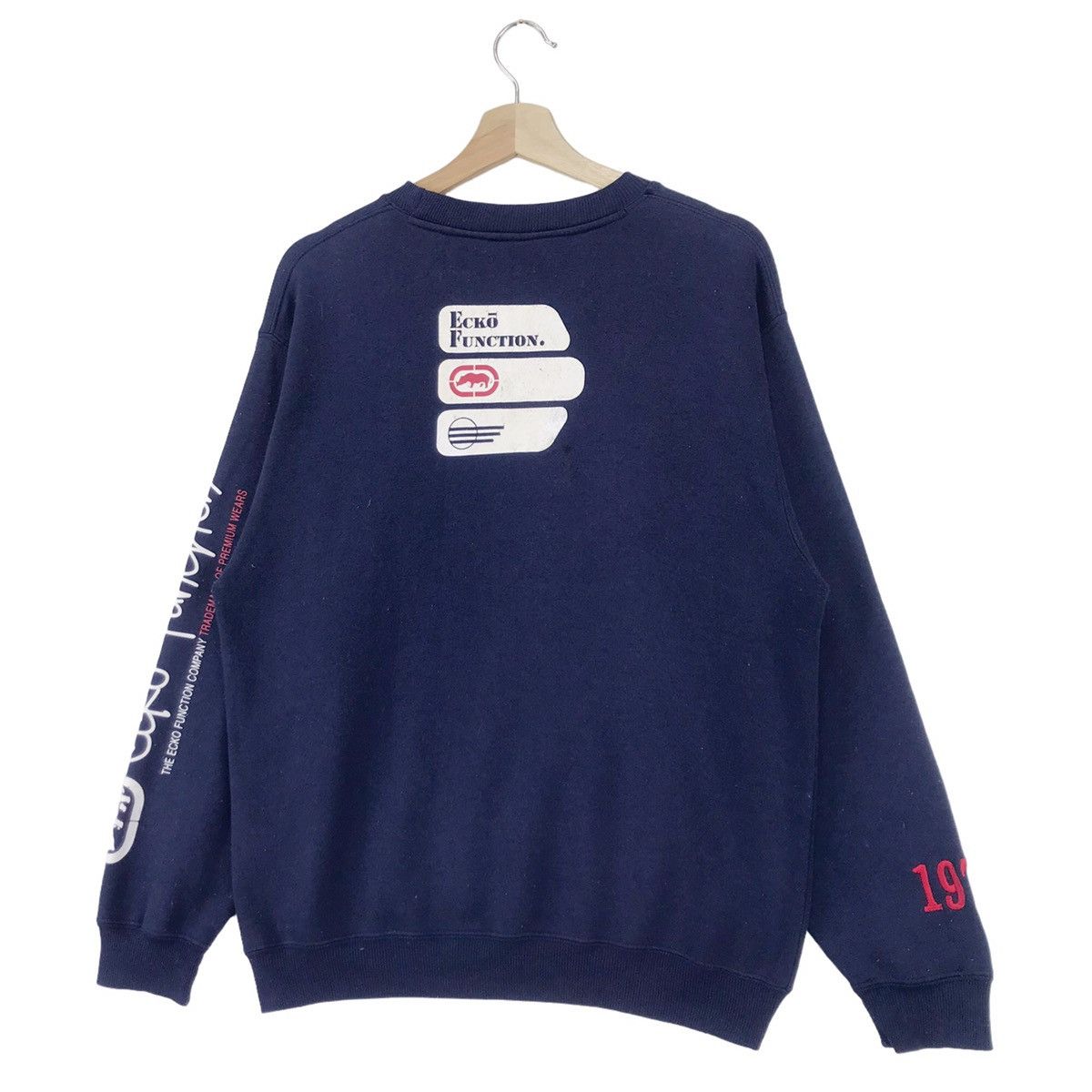 Ecko Unltd. Vintage Ecko Function Embroidered Logo Sweatshirts Size US M / EU 48-50 / 2 - 7 Thumbnail