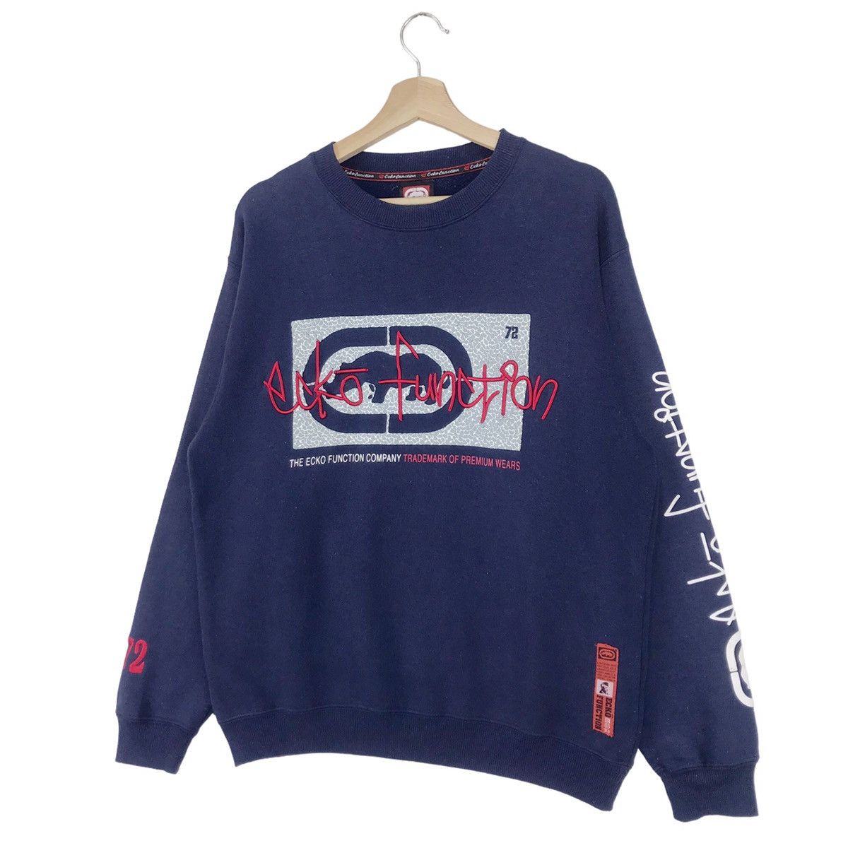 Ecko Unltd. Vintage Ecko Function Embroidered Logo Sweatshirts Size US M / EU 48-50 / 2 - 3 Thumbnail