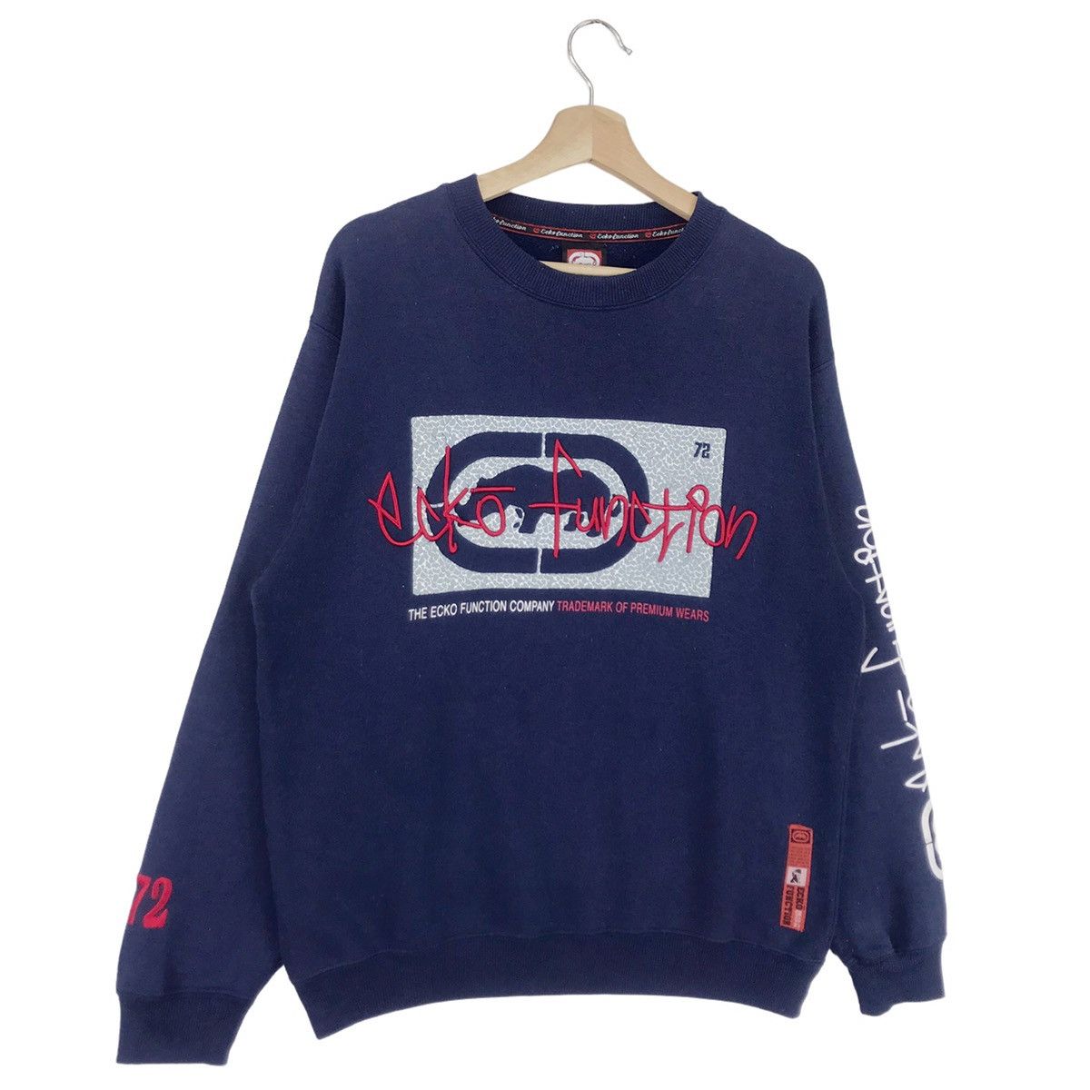 Ecko Unltd. Vintage Ecko Function Embroidered Logo Sweatshirts Size US M / EU 48-50 / 2 - 4 Thumbnail