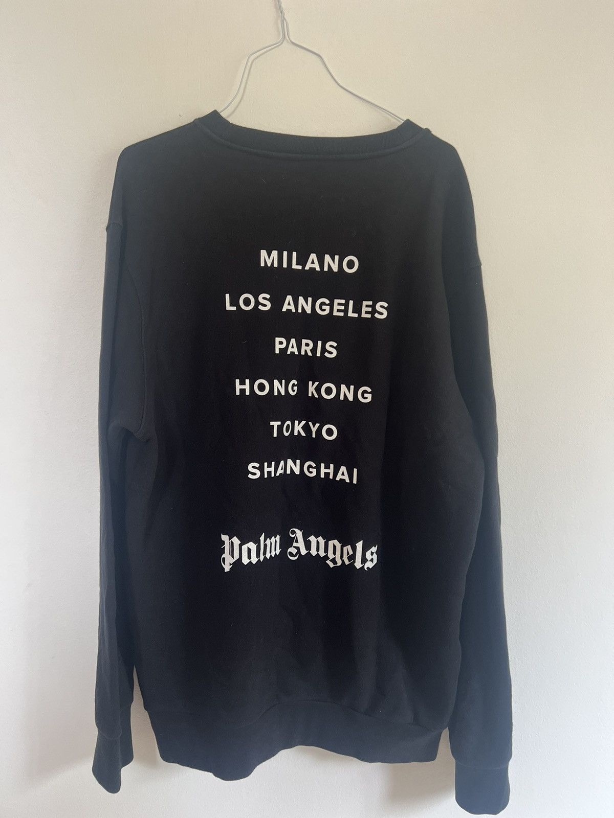 Palm Angels Palm angels Los Angels sprayed Logo sweatshirt Size US L / EU 52-54 / 3 - 7 Thumbnail