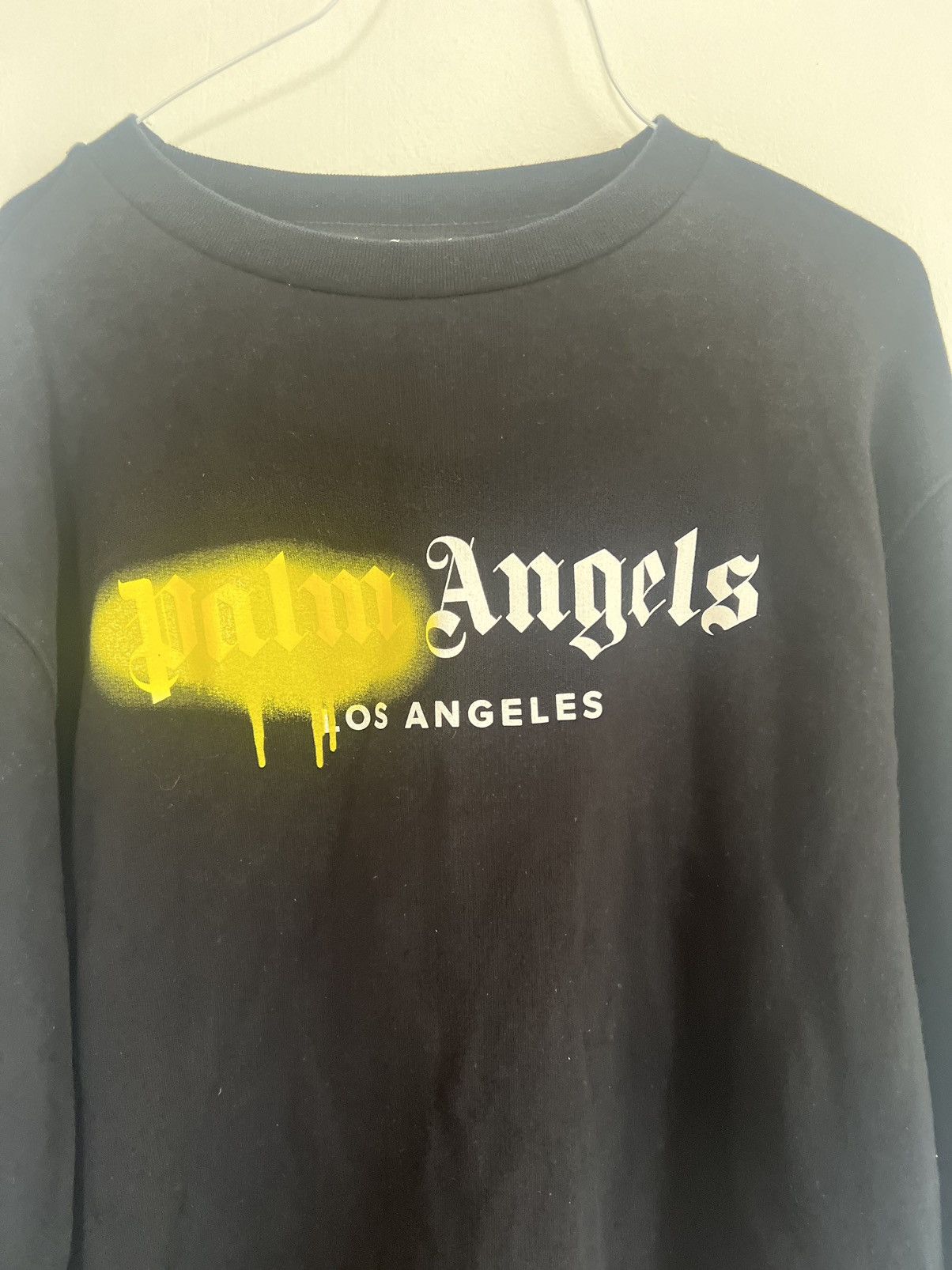 Palm Angels Palm angels Los Angels sprayed Logo sweatshirt Size US L / EU 52-54 / 3 - 5 Thumbnail