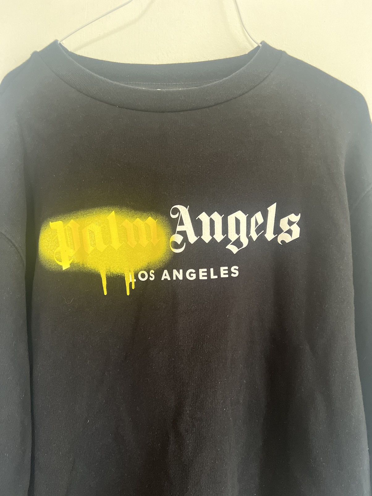 Palm Angels Palm angels Los Angels sprayed Logo sweatshirt Size US L / EU 52-54 / 3 - 4 Thumbnail