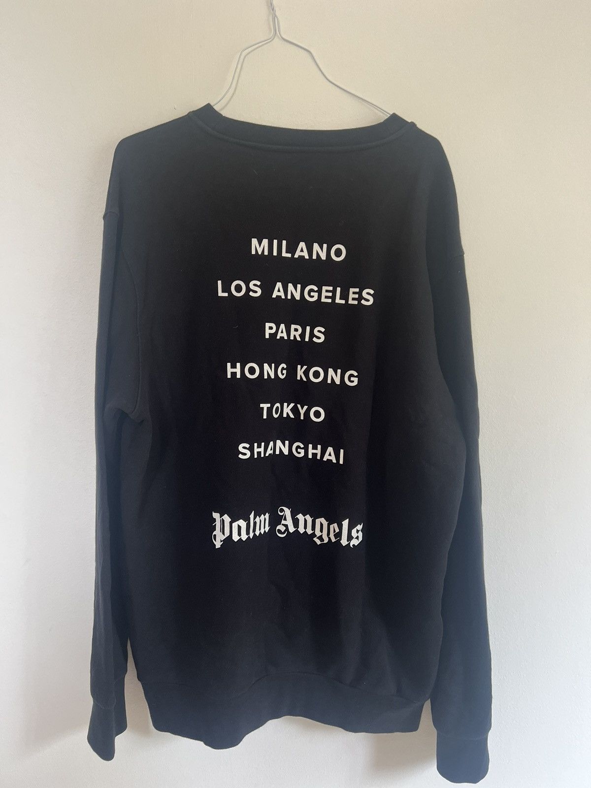 Palm Angels Palm angels Los Angels sprayed Logo sweatshirt Size US L / EU 52-54 / 3 - 2 Thumbnail
