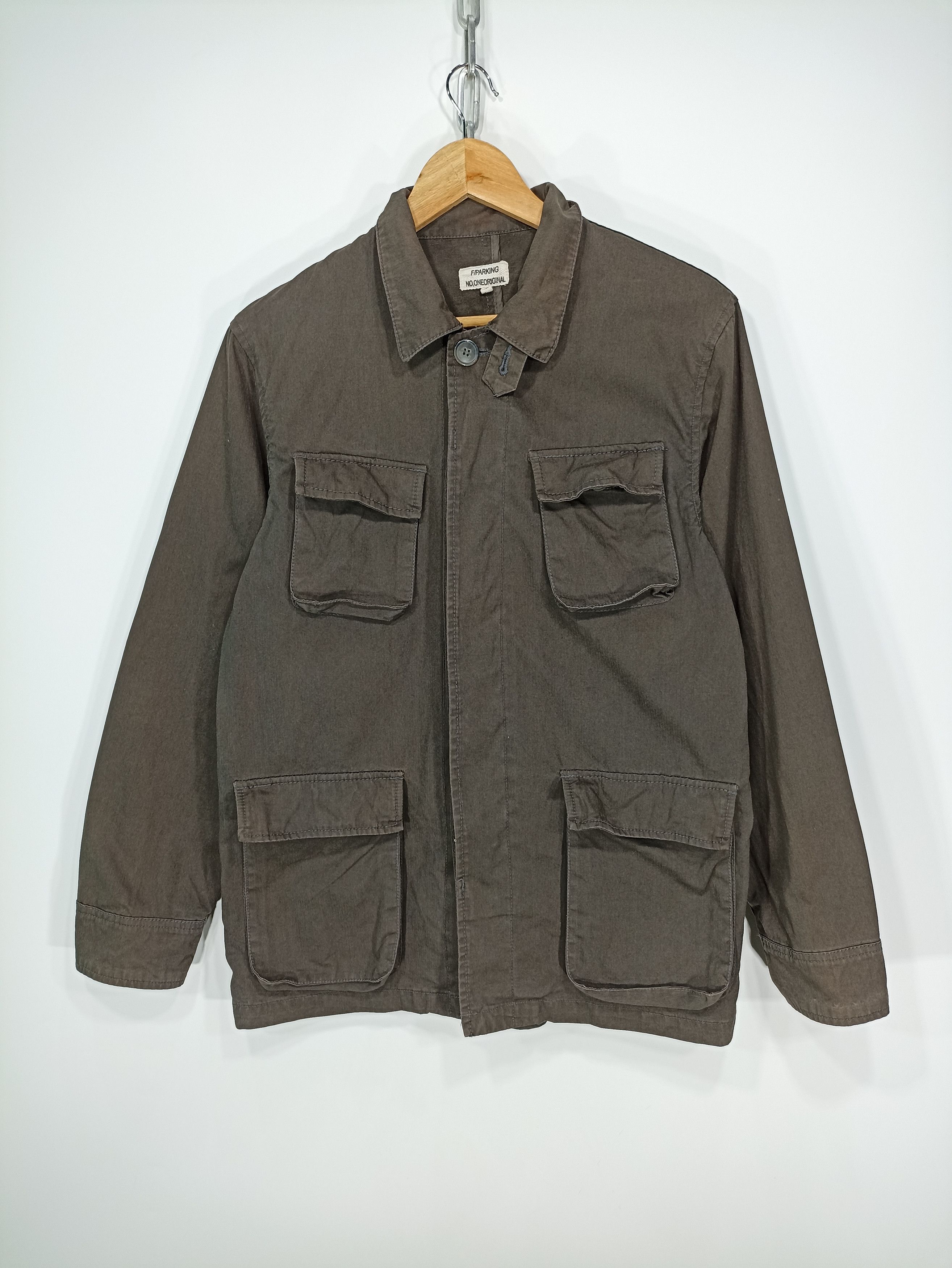 image of Military x Vintage F/parking No Oneoriginal M65 Style Cotton in Faded, Men's (Size Medium)