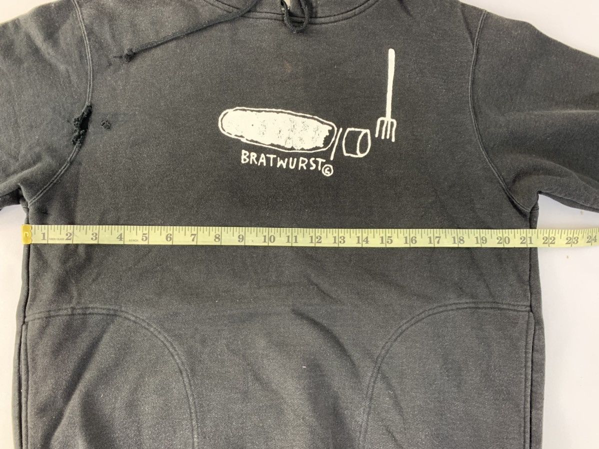 Jean-Michel Basquiat Vintage Jean Michel Basquiat Bratwurst Pull Over Hoodie Size US L / EU 52-54 / 3 - 9 Thumbnail
