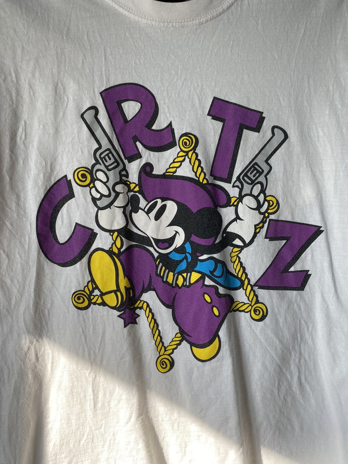 Corteiz Corteiz t shirt mikey guns OG London Drip 💧 rare Size US M / EU 48-50 / 2 - 2 Thumbnail