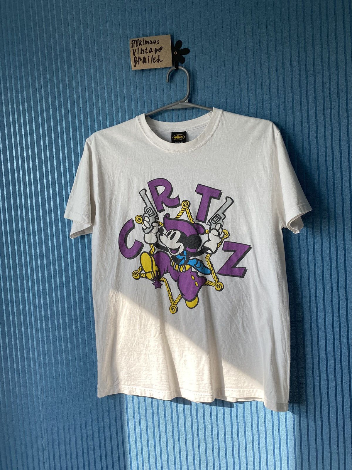 Corteiz Corteiz t shirt mikey guns OG London Drip 💧 rare Size US M / EU 48-50 / 2 - 1 Thumbnail