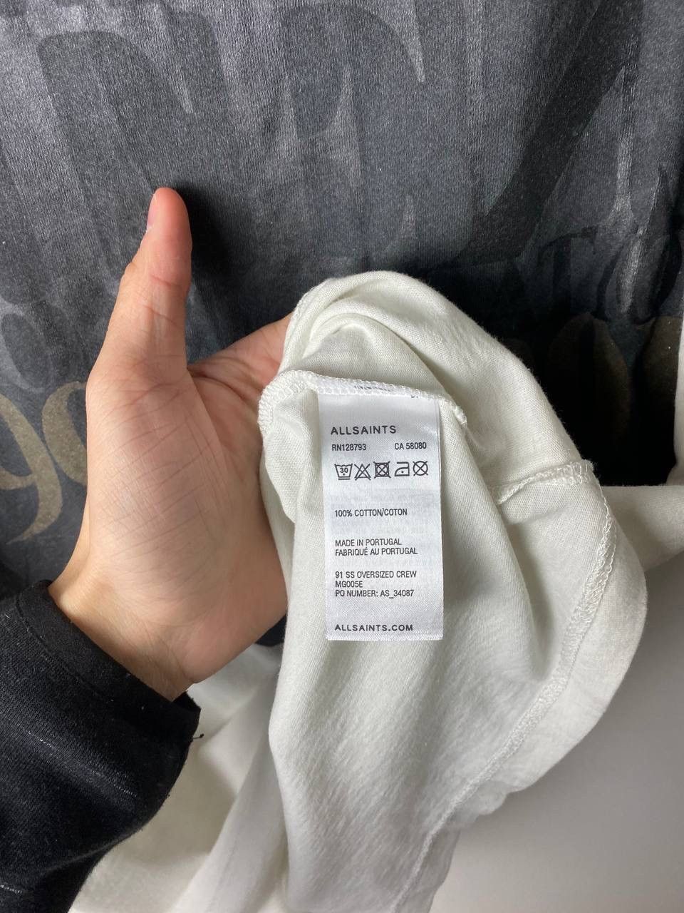 Vintage Allsaints luxury t-shirt size S Size US S / EU 44-46 / 1 - 4 Thumbnail