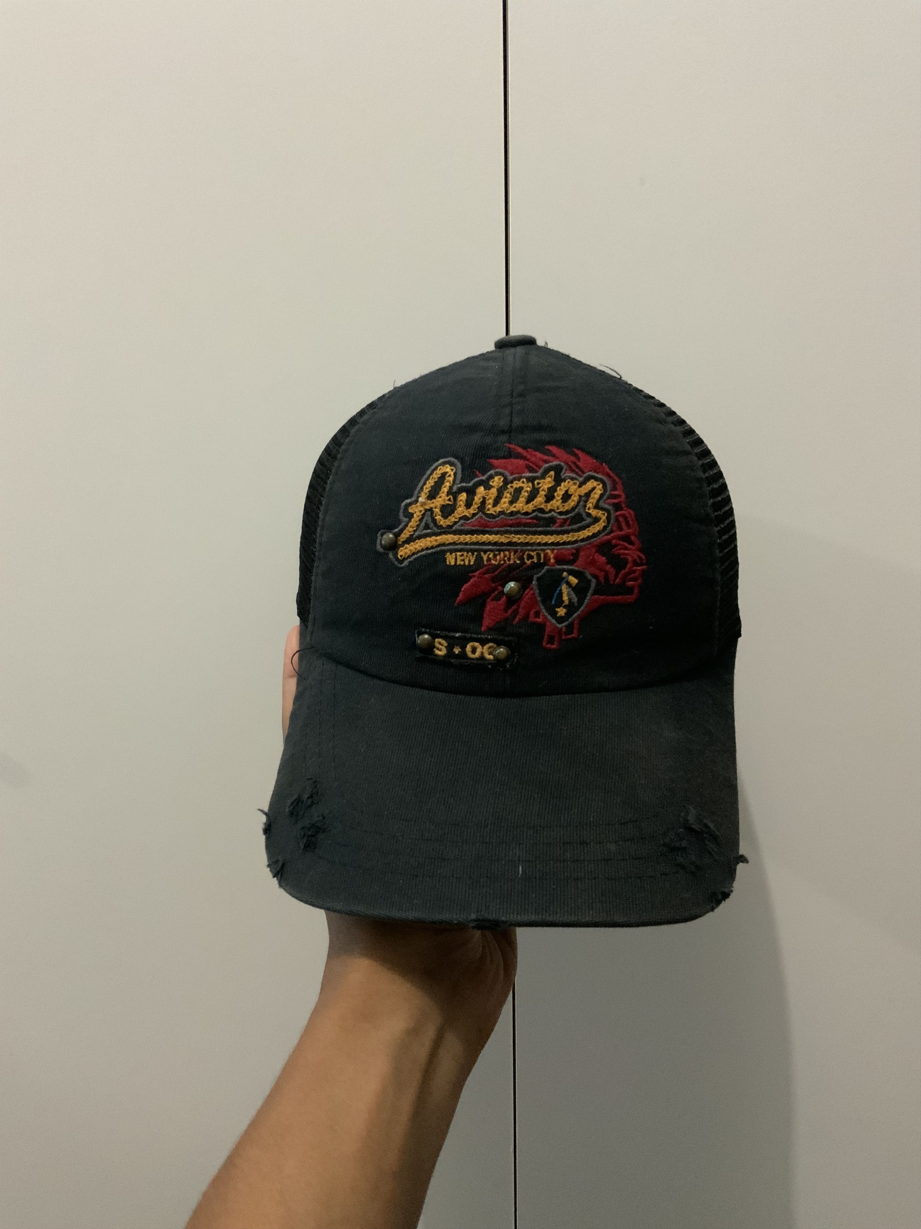 If Six Was Nine Aviator New York City Trucker Hat Size ONE SIZE - 4 Thumbnail