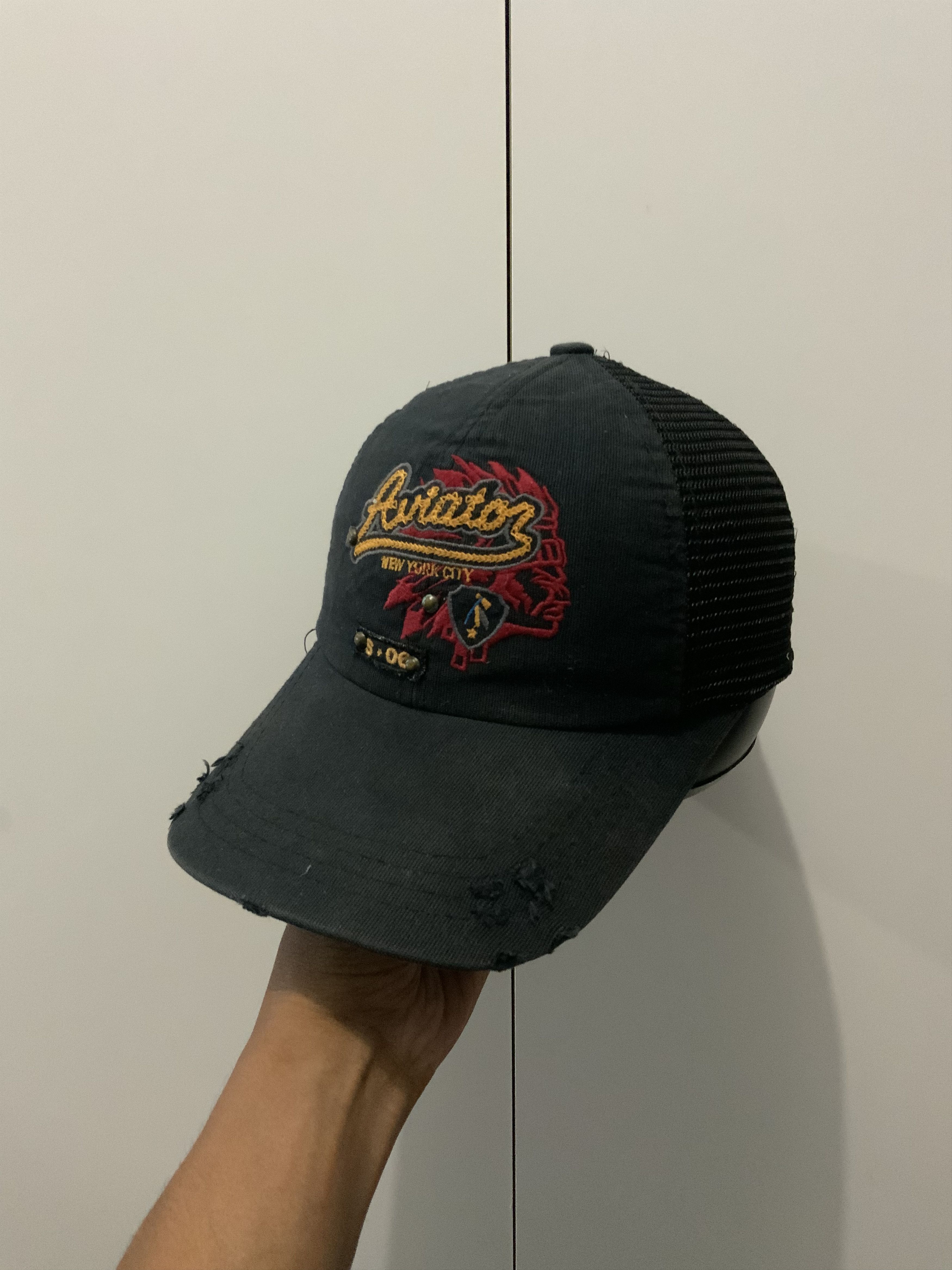 If Six Was Nine Aviator New York City Trucker Hat Size ONE SIZE - 2 Thumbnail