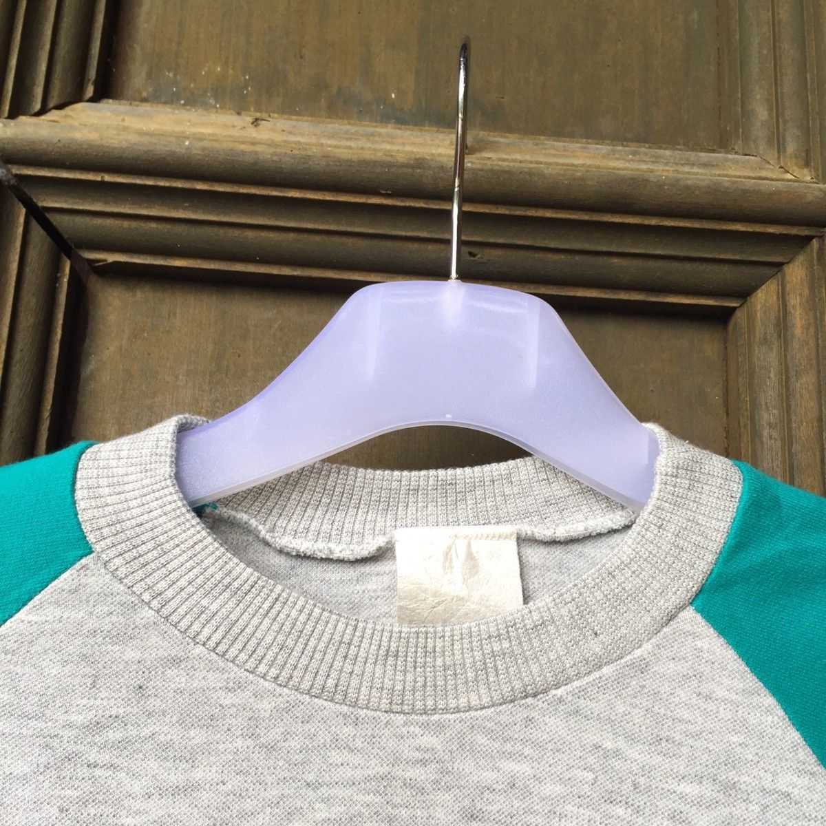 Vintage vintage 90s Colour Block sweatshirt.. plain colour Size US M / EU 48-50 / 2 - 3 Thumbnail