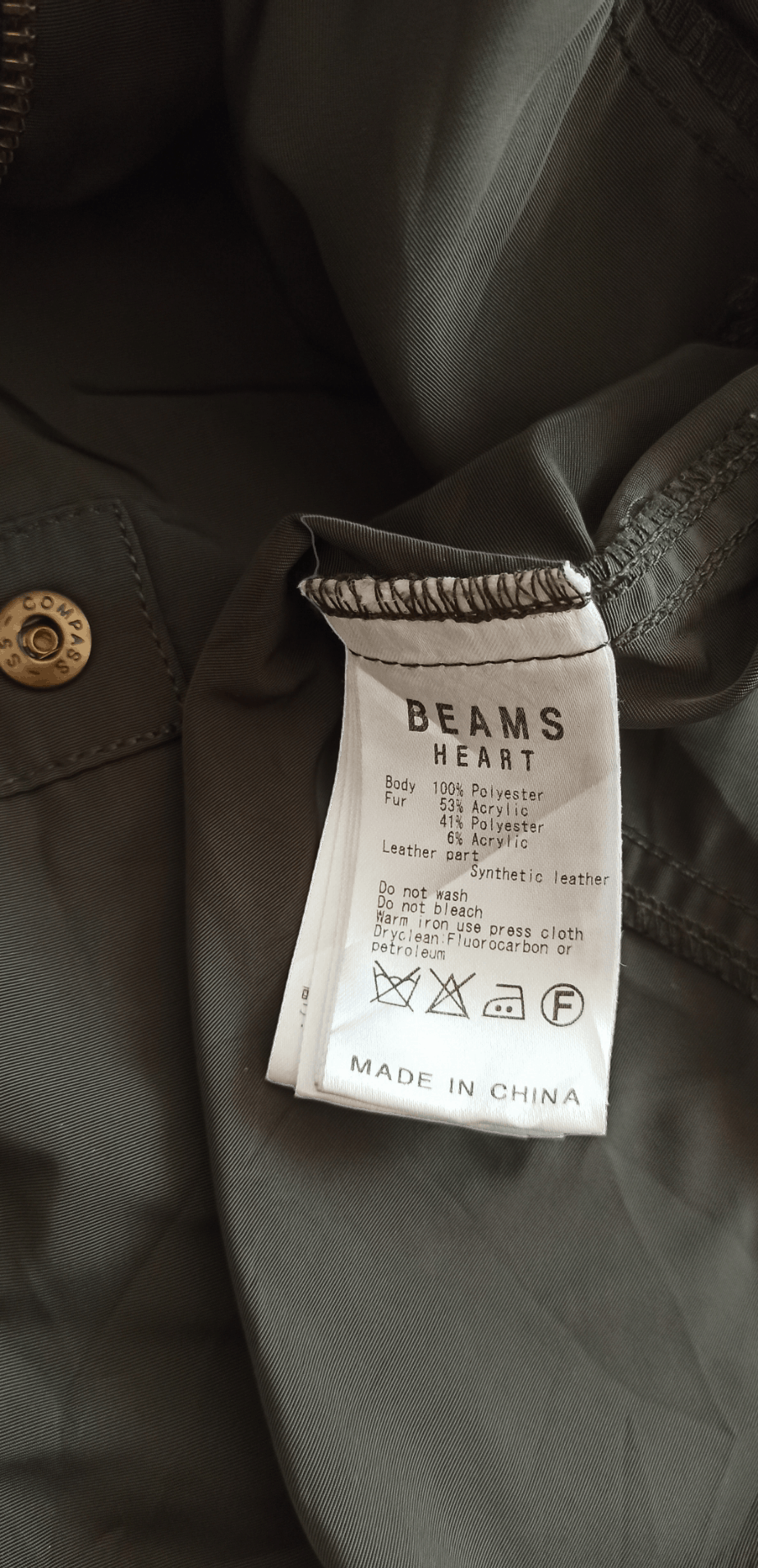 Beams Plus × Japanese Brand Rare Beams Heart Two Layer Zipper Army Green Parka Size US M / EU 48-50 / 2 - 16 Thumbnail