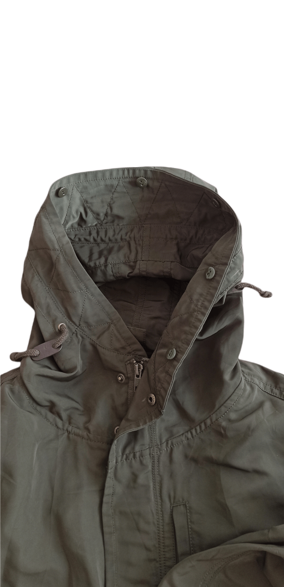 Beams Plus × Japanese Brand Rare Beams Heart Two Layer Zipper Army Green Parka Size US M / EU 48-50 / 2 - 13 Thumbnail
