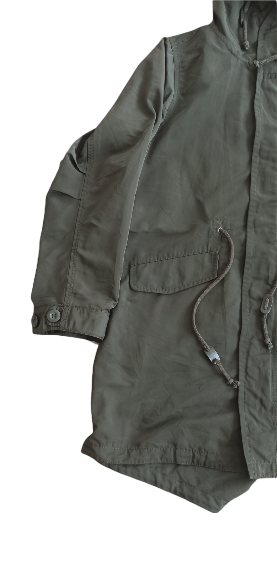 Beams Plus × Japanese Brand Rare Beams Heart Two Layer Zipper Army Green Parka Size US M / EU 48-50 / 2 - 6 Thumbnail