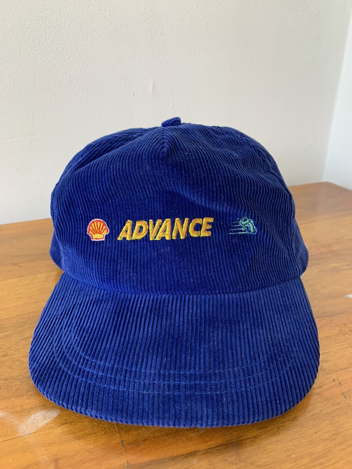Other Vintage Shell Advance Racing Cordoruy Cap Size ONE SIZE - 2 Thumbnail