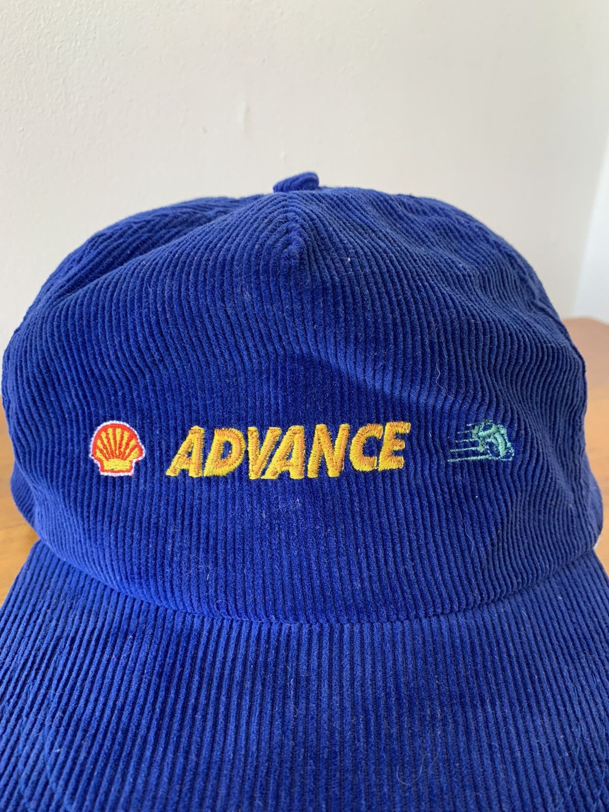 Other Vintage Shell Advance Racing Cordoruy Cap Size ONE SIZE - 4 Thumbnail