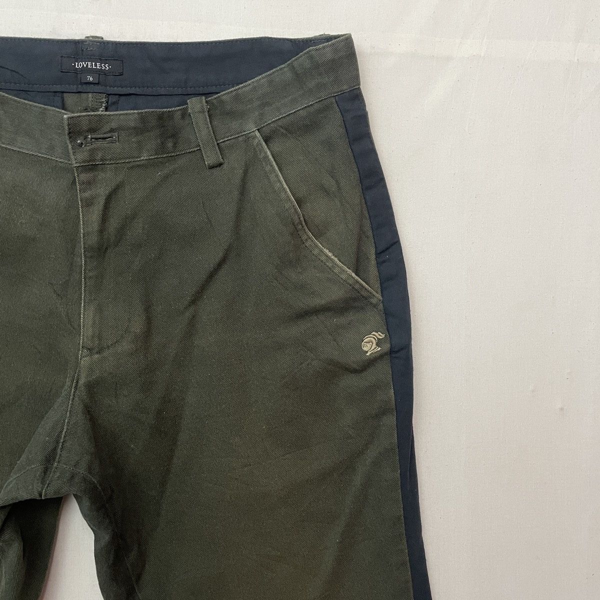Japanese Brand Vintage LOVELESS Skull Faded Trousers Casual Pants! Size US 32 / EU 48 - 3 Thumbnail