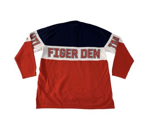 Tommy Hilfiger Tommy Hilfiger Denim Spell Out Big Logo Color Block Size US XL / EU 56 / 4 - 2 Thumbnail