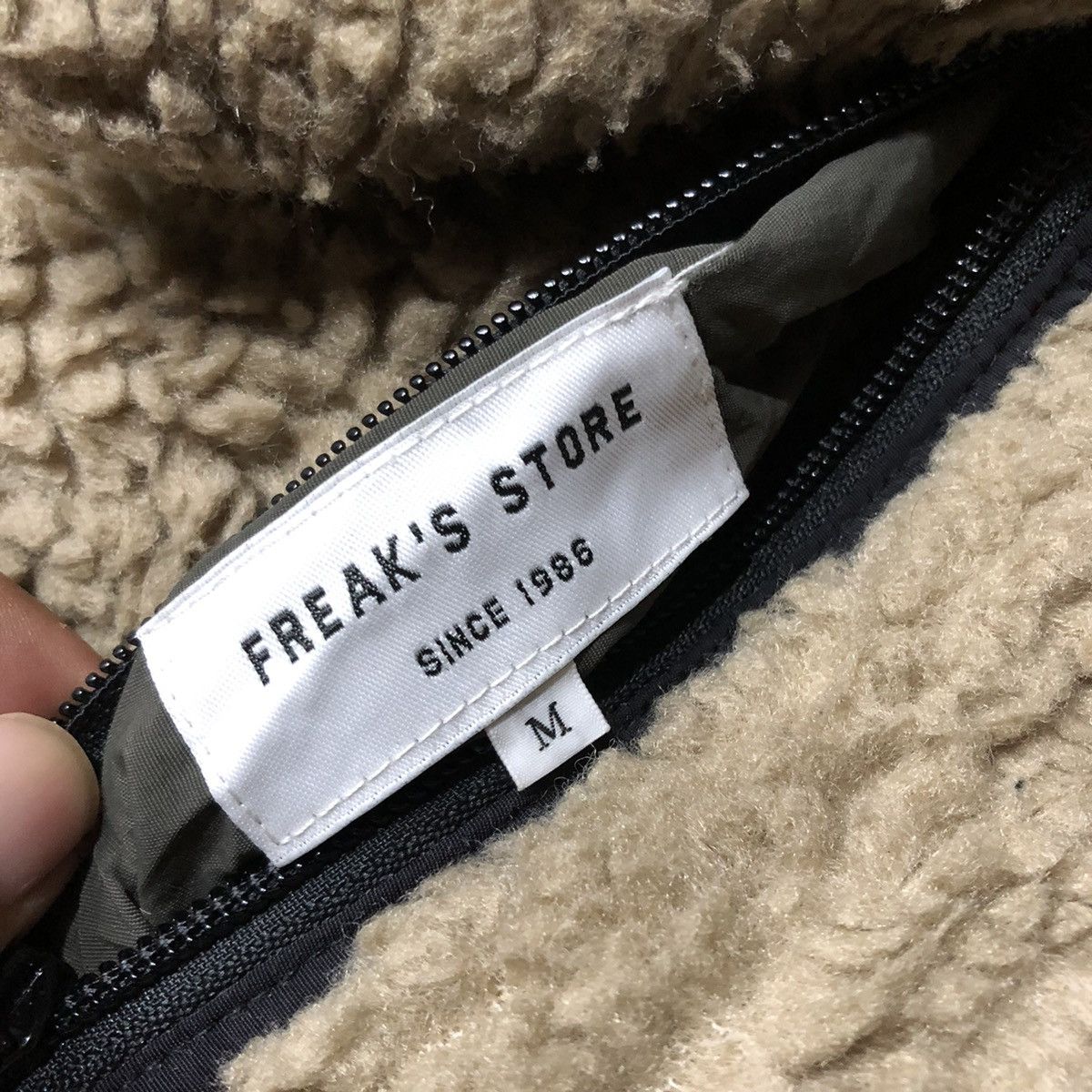 Japanese Brand Japanese Brand Freak's Store Sheep Fur Jacket Size US M / EU 48-50 / 2 - 7 Thumbnail