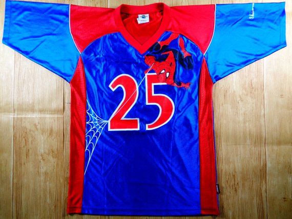 Vintage Marvel Spiderman Universal Studios Hollywood Jersey